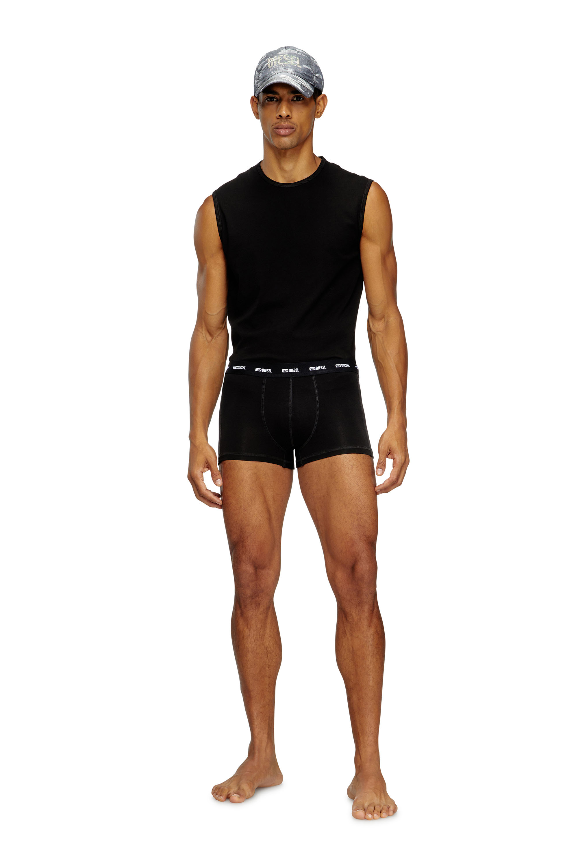 Diesel - TOM-UTLT-2PACK, Lot de 2 débardeurs Homme in Noir - 2