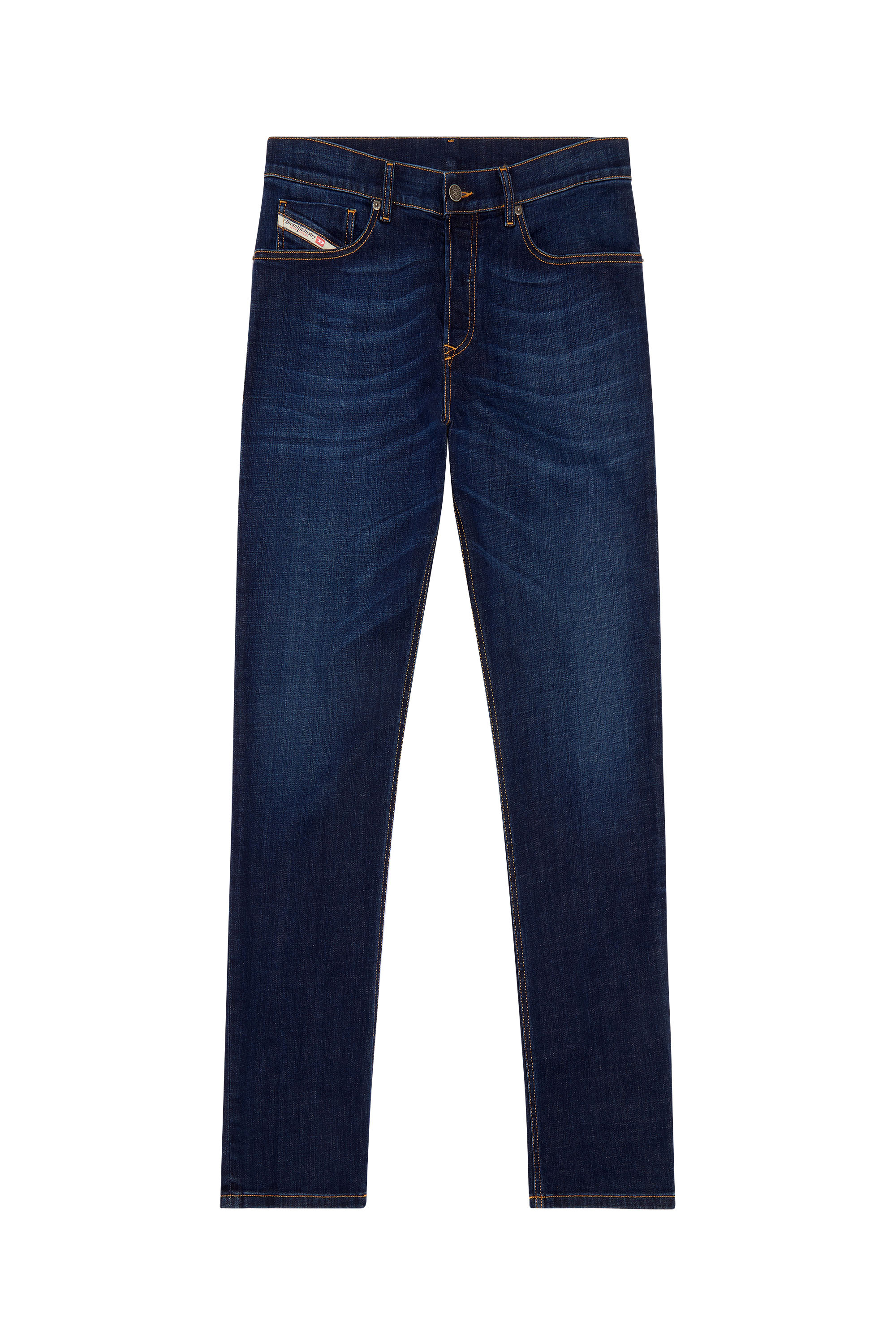 Diesel - Tapered Jeans 2023 D-Finitive 09F89, Bleu Foncé - Image 5