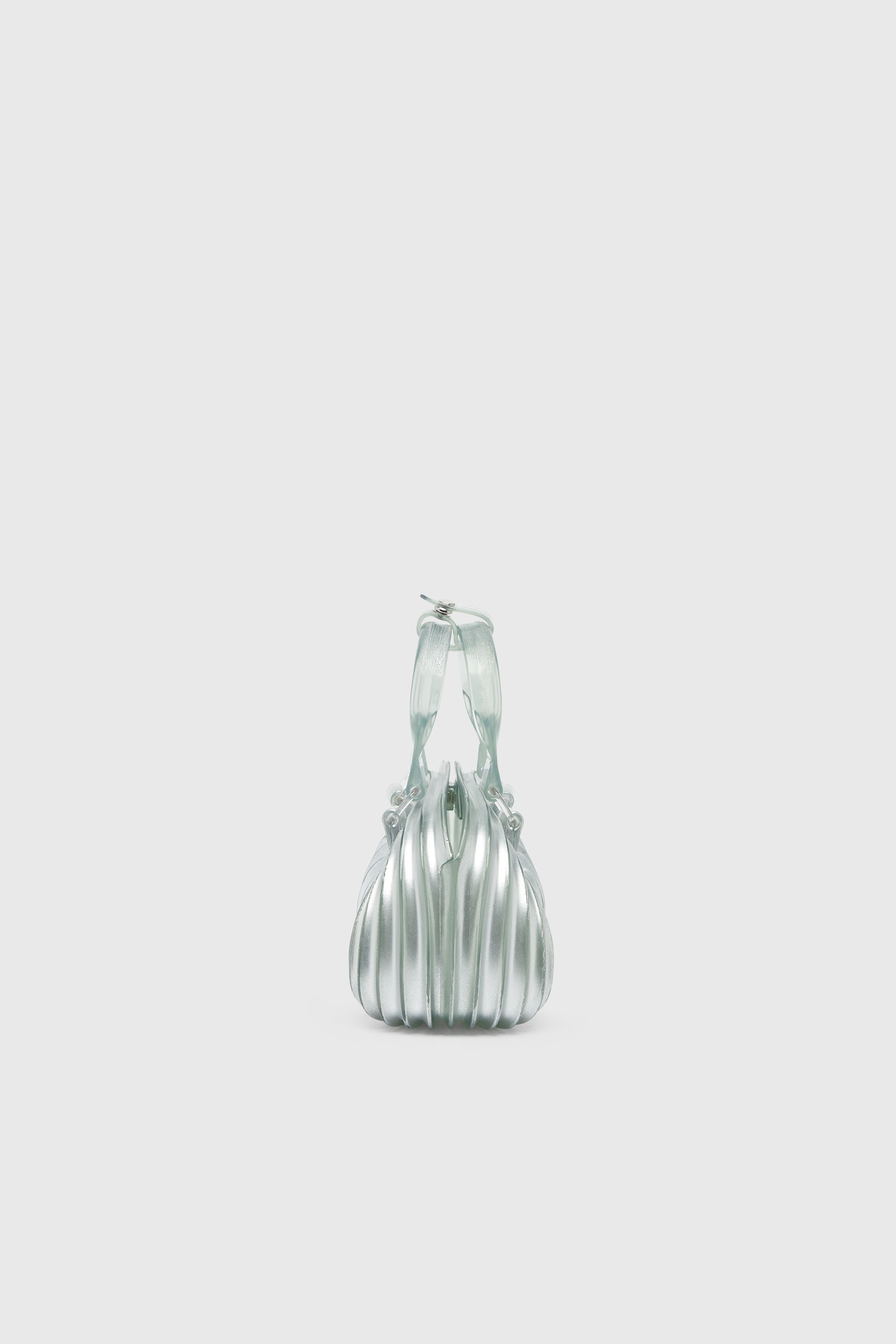 Diesel - MELISSA QUANTUM DOME, Quantum Dome &ndash; Sac &agrave; main en Melflex&reg; Femme in Gris argent&eacute; - 5
