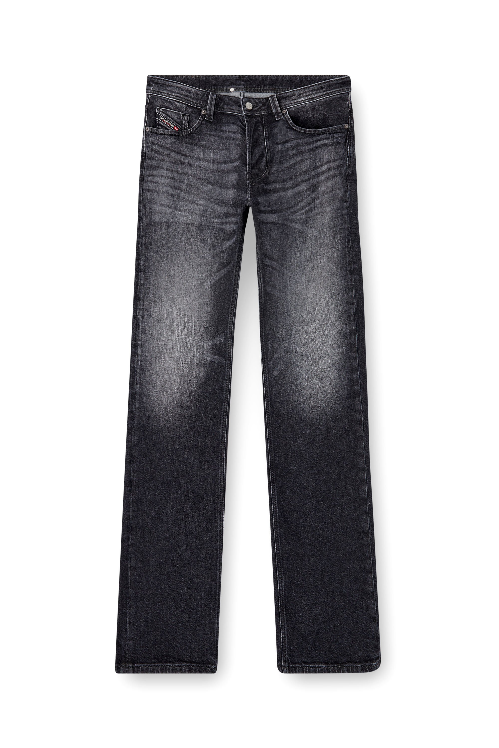 Diesel - Regular Jeans 1985 Larkee 09L52 Homme, Noir/Gris foncé - Image 3