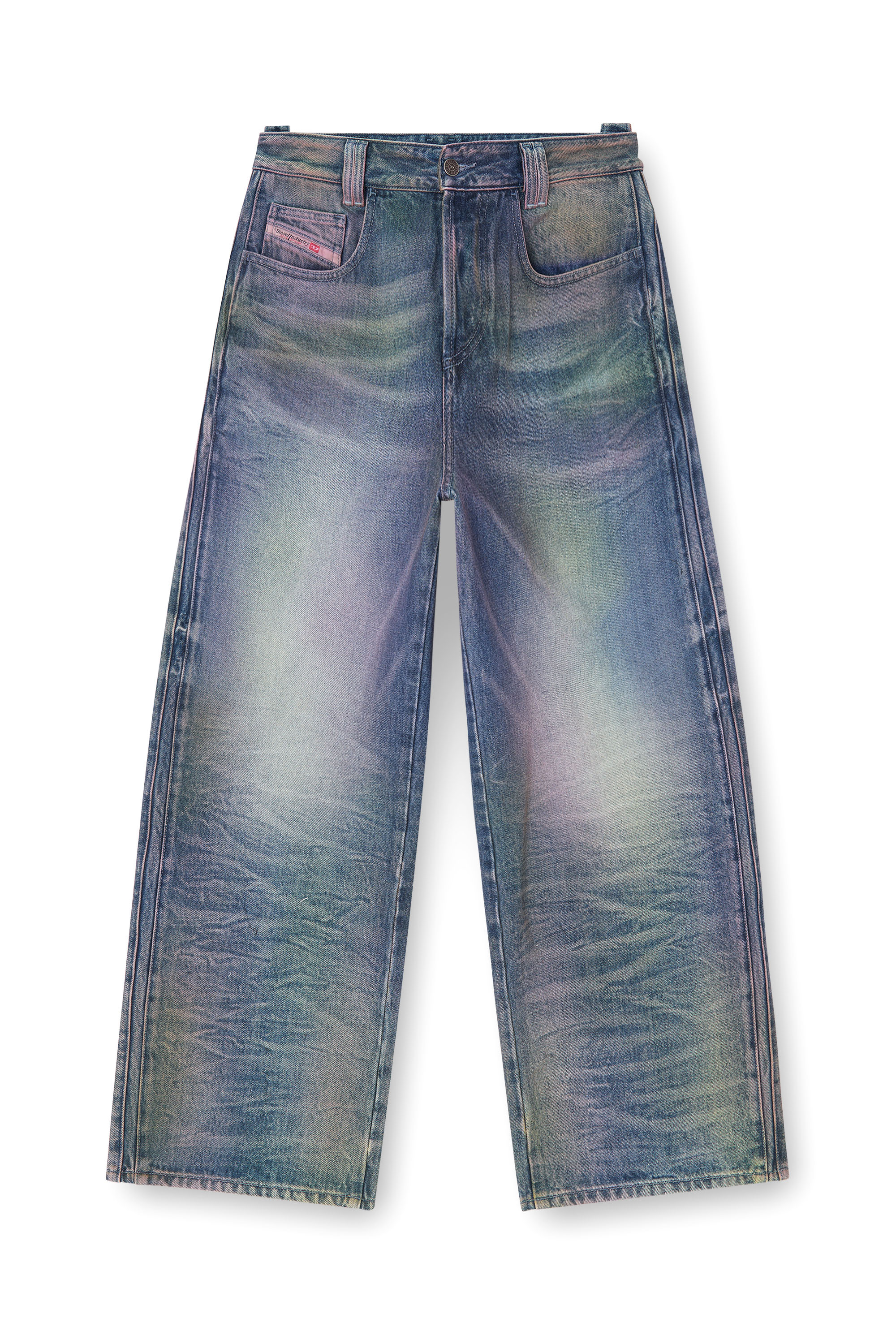 Diesel - Unisex's Relaxed Jeans 1982 D-Hakou 007FW, Medium blue - 8
