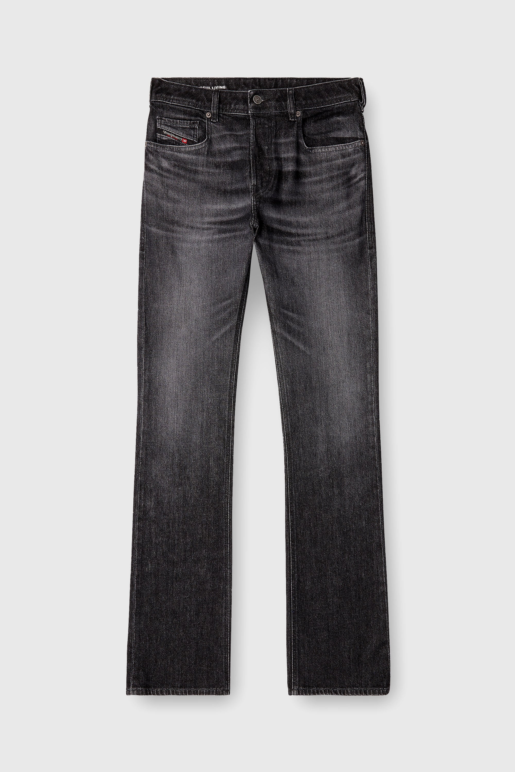 Diesel - Bootcut Jeans 2007 Zatiny 09N48 Homme, Noir/Gris fonc&eacute; - Image 2