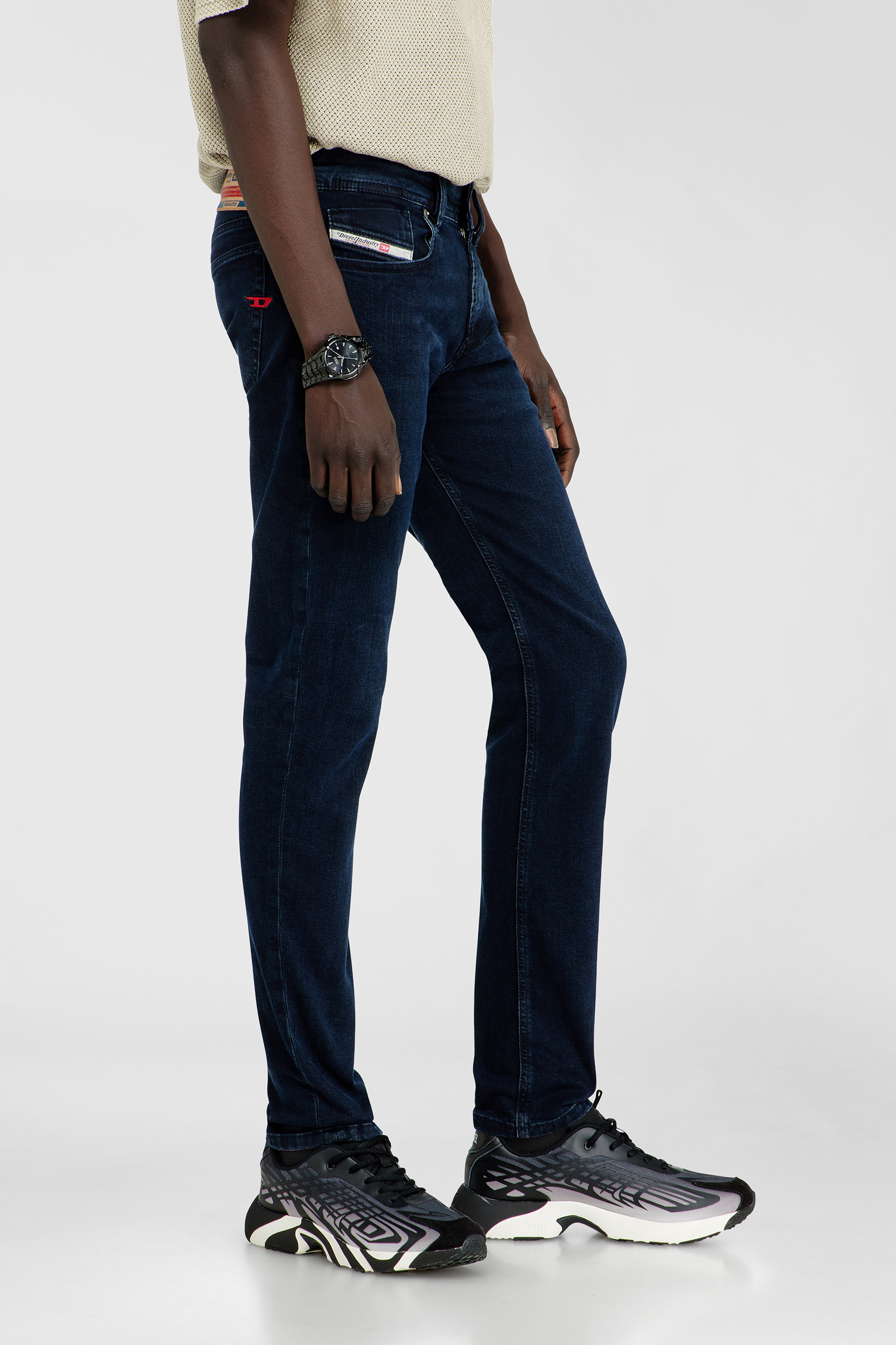 Diesel - Skinny Jeans 1979 Sleenker 0KBBG Homme, Bleu Fonc&eacute; - Image 7
