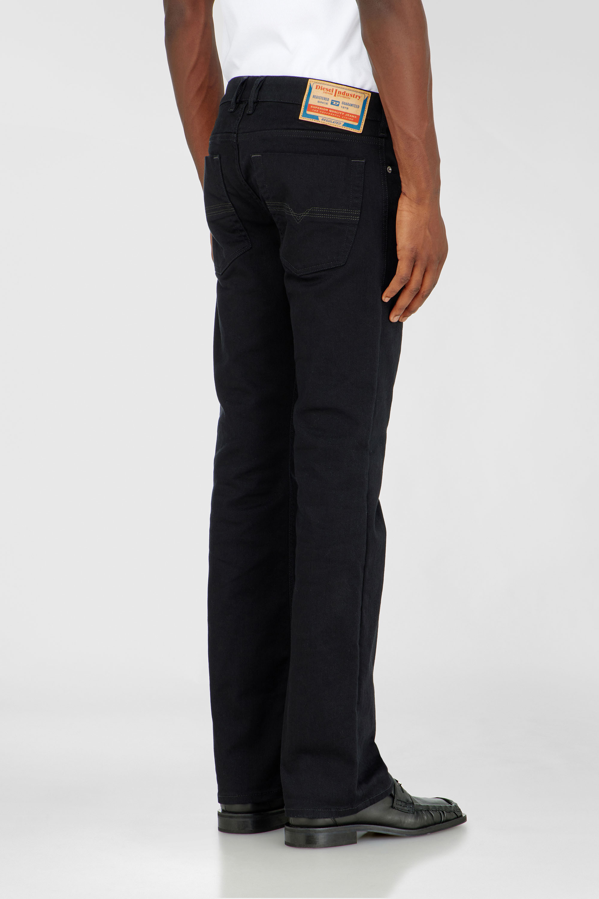 Diesel - Bootcut Jeans 2007 Zatiny 0688H Homme, Noir/Gris fonc&eacute; - Image 5