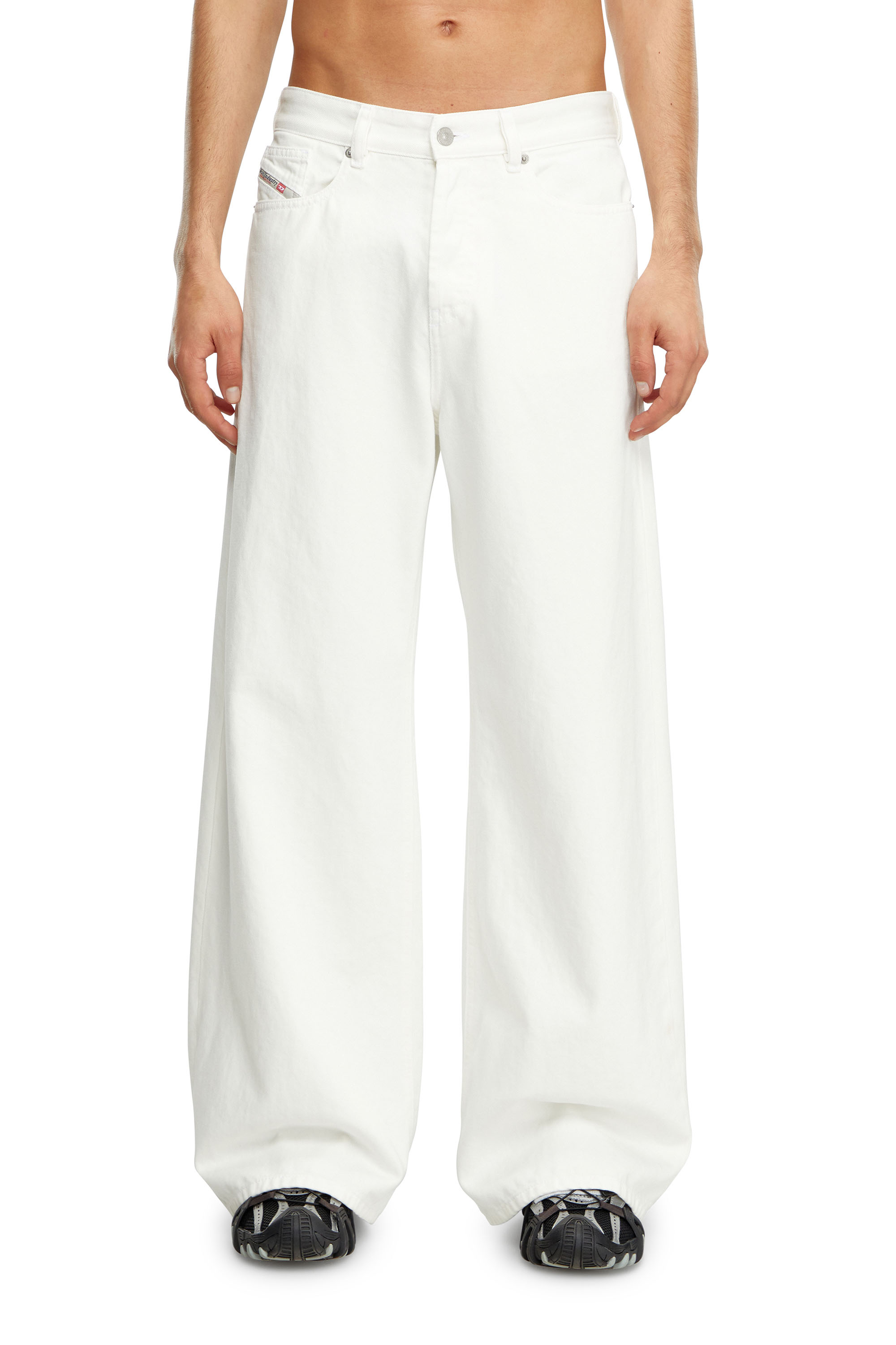 Diesel - Woman Straight Jeans 1996 D-Sire 09I41, White - Image 1