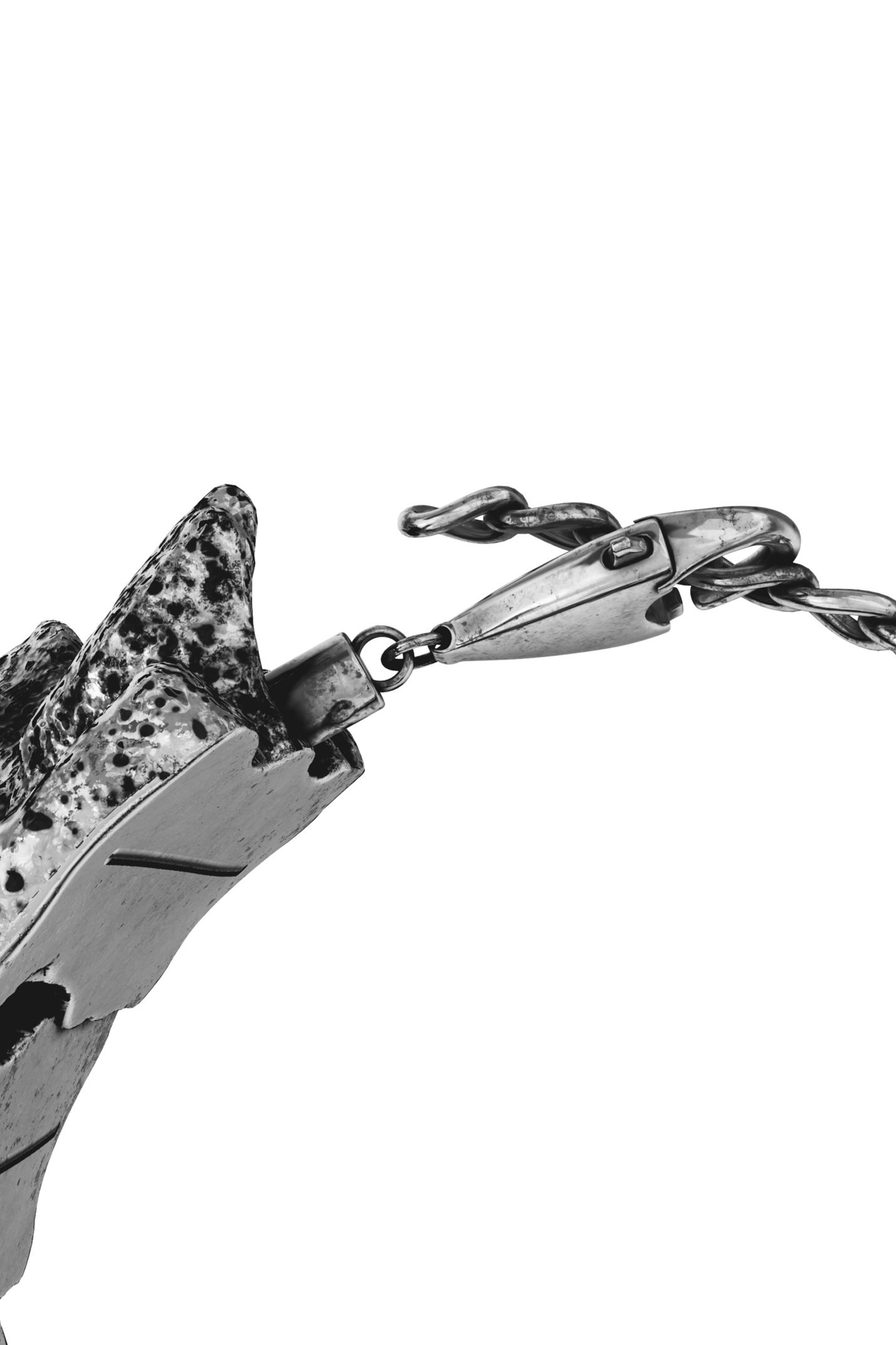 Diesel - DX1709040 JEWELLERY, Bracelet avec &eacute;l&eacute;ments argent&eacute;s Mixte in Gris - 2