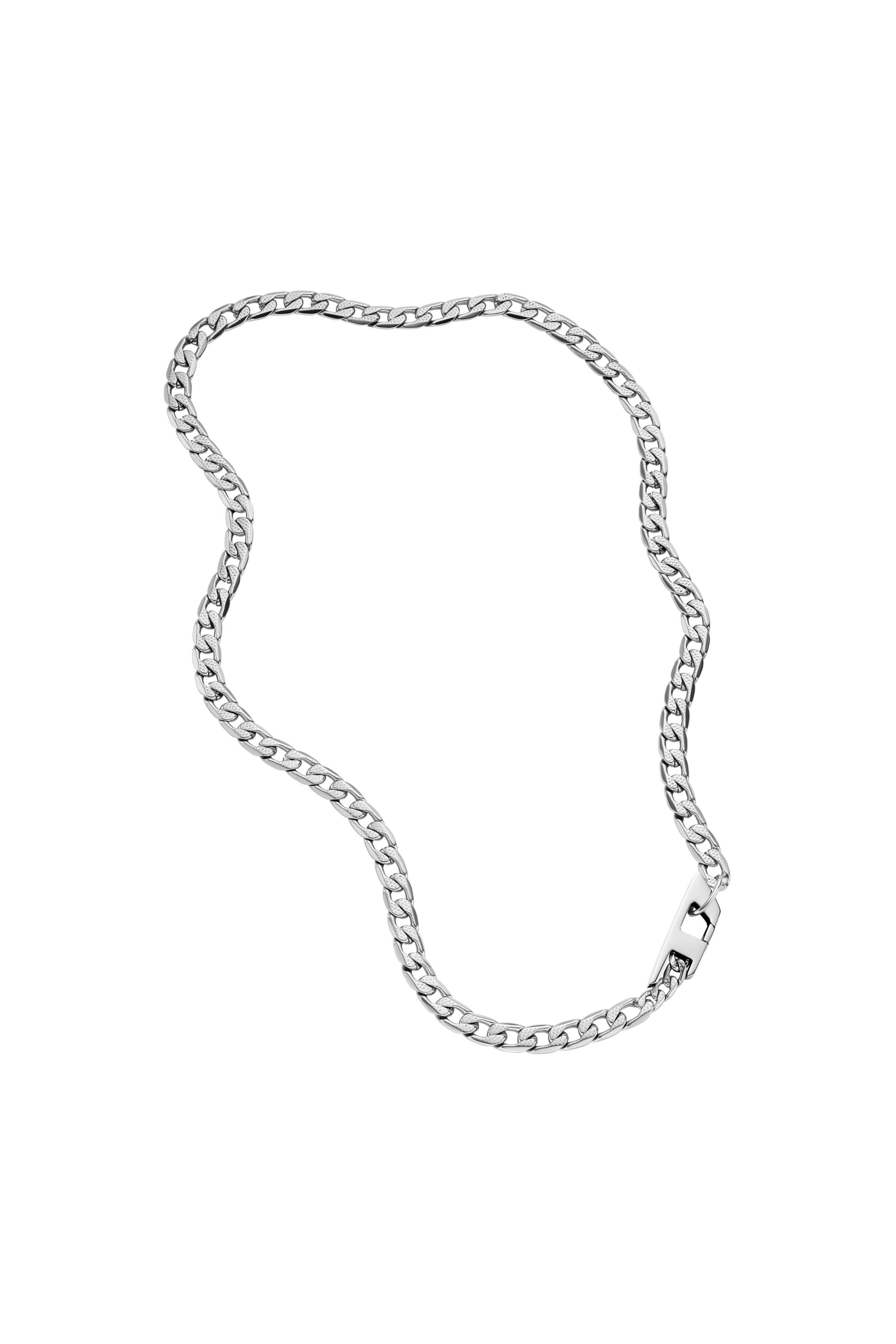 Diesel - DX1497, Collier chaîne en acier inoxydable Mixte in Gris argenté - 2