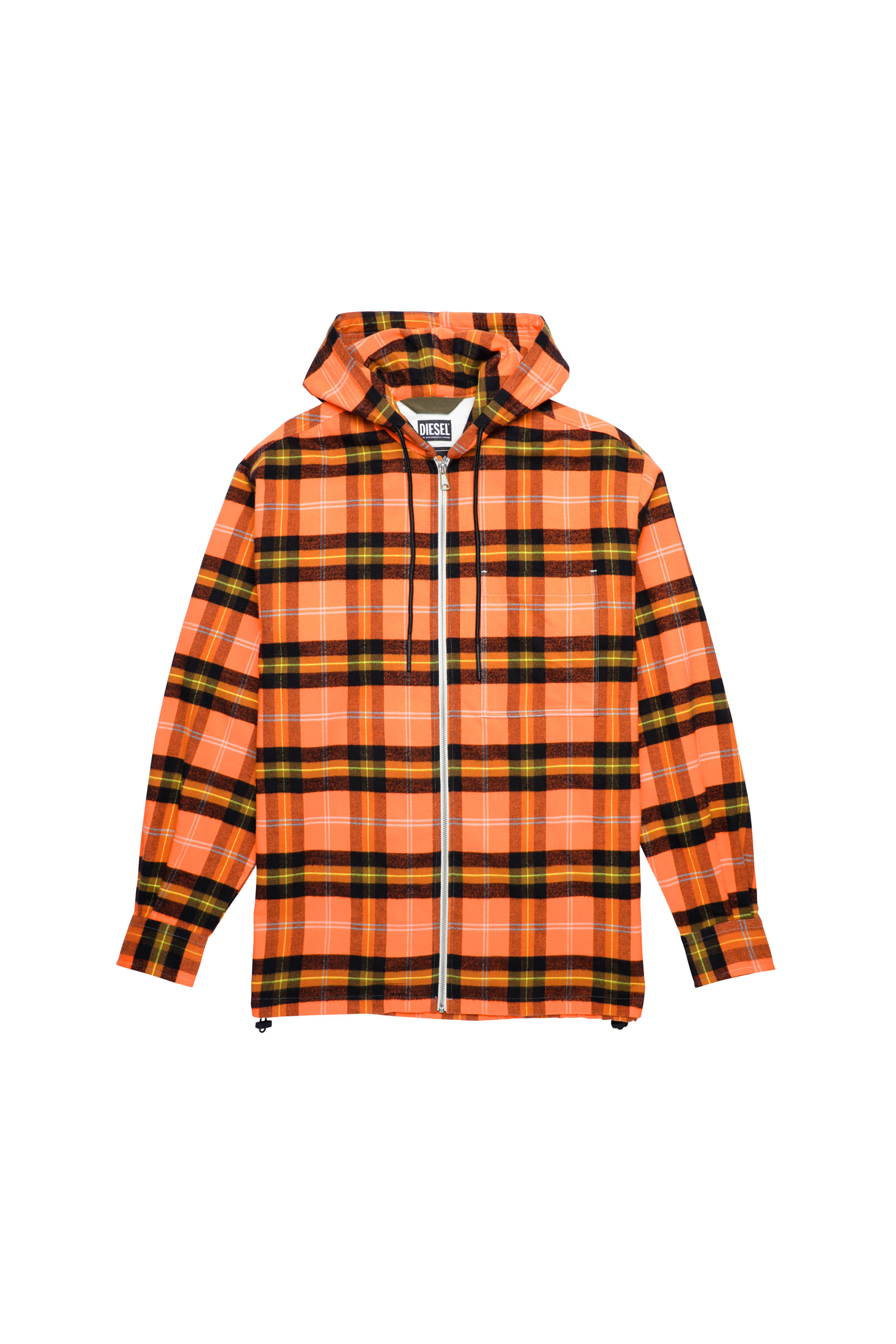 S-HAIG-A, Noir/Orange - Chemises