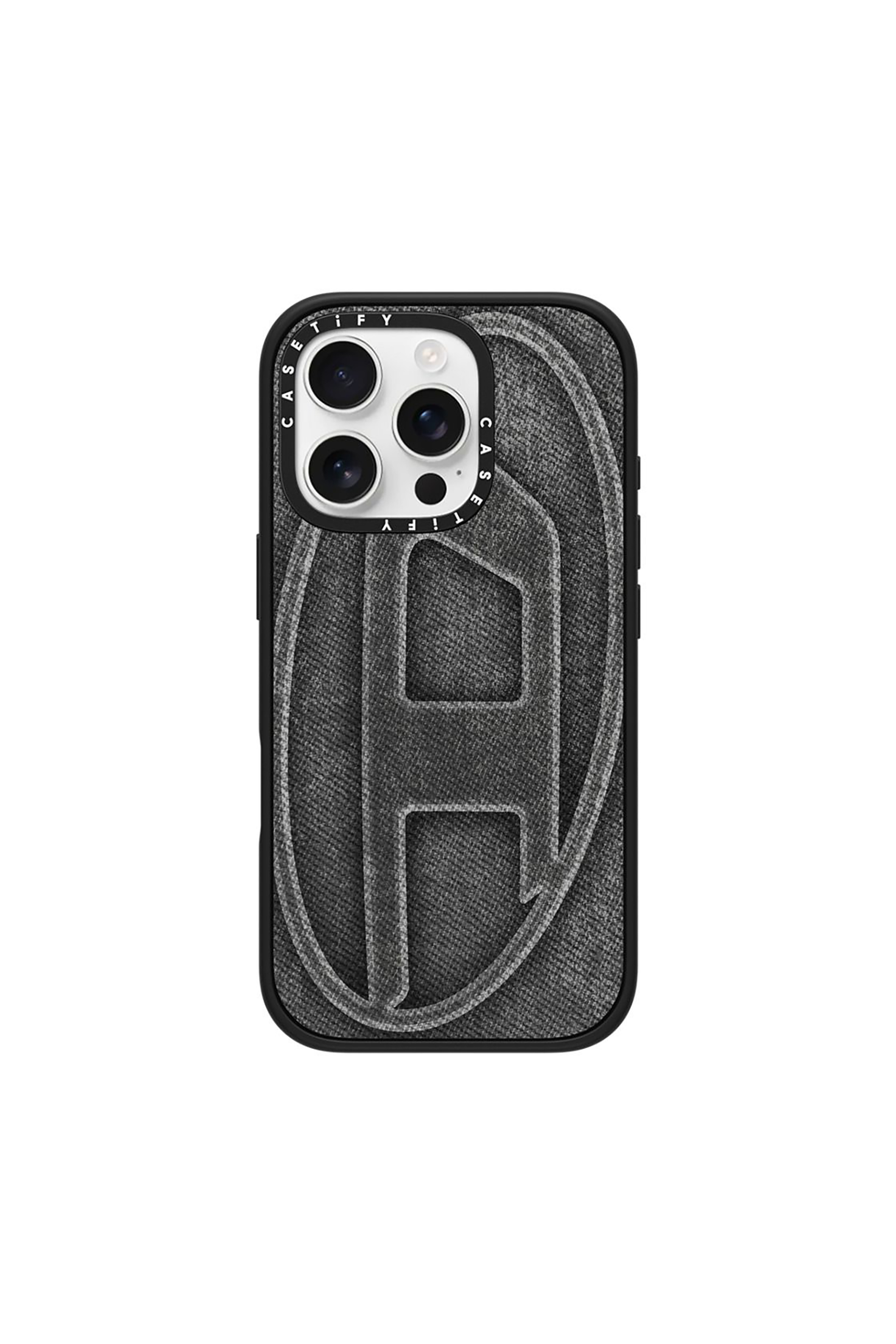 Diesel - 60577 MOULDED CASE, Coque Oval D impact pour iPhone 16 Pro Mixte in Noir - 1
