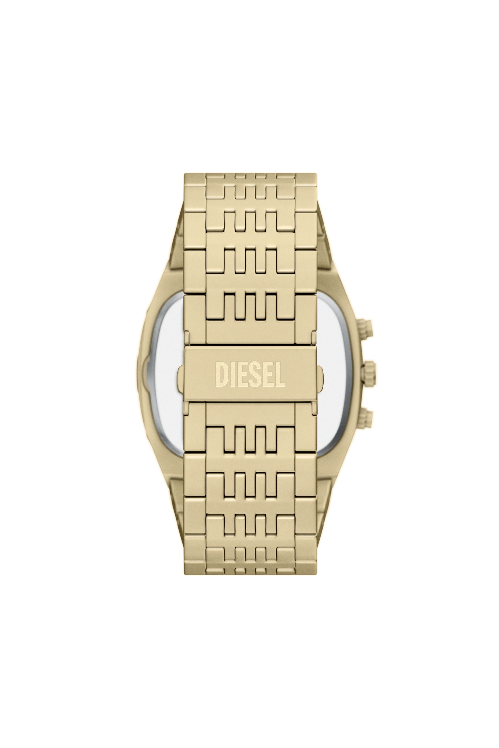 Diesel - DZ4718 WATCH, Montre Spiked Cushion en acier inoxydable coloris or Homme in Dor&eacute; - 2