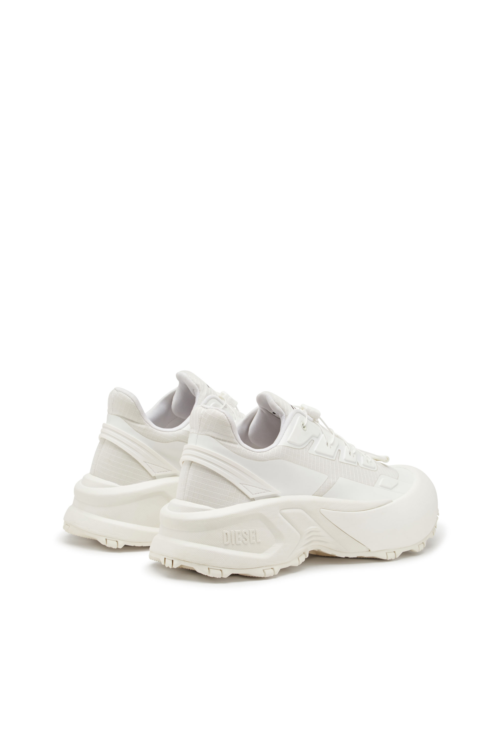 Diesel - D-CAGE RUNNER, D-Cage Runner-Sneakers en ripstop avec bordure en TPU Homme in Blanc - 3