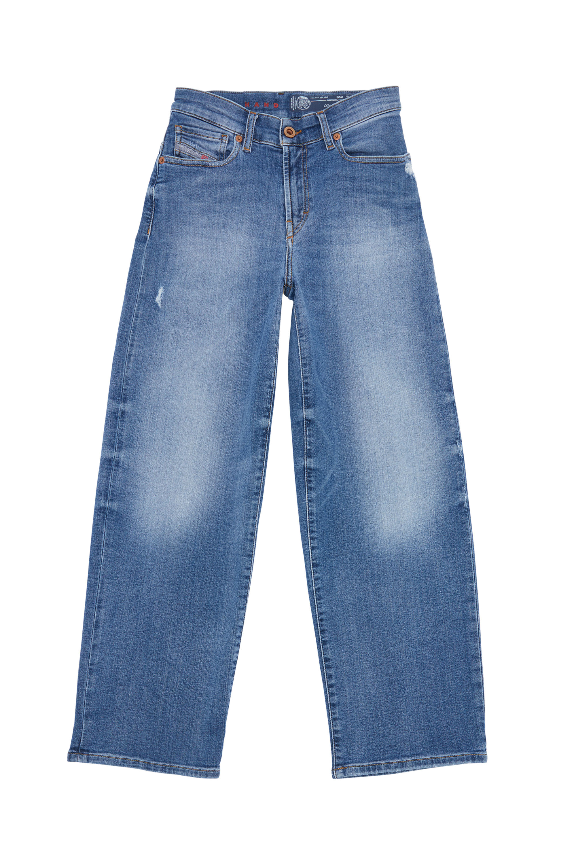Diesel - WIDEE-T, Femme - Jeans Bleu moyen Femme in Bleu - 1