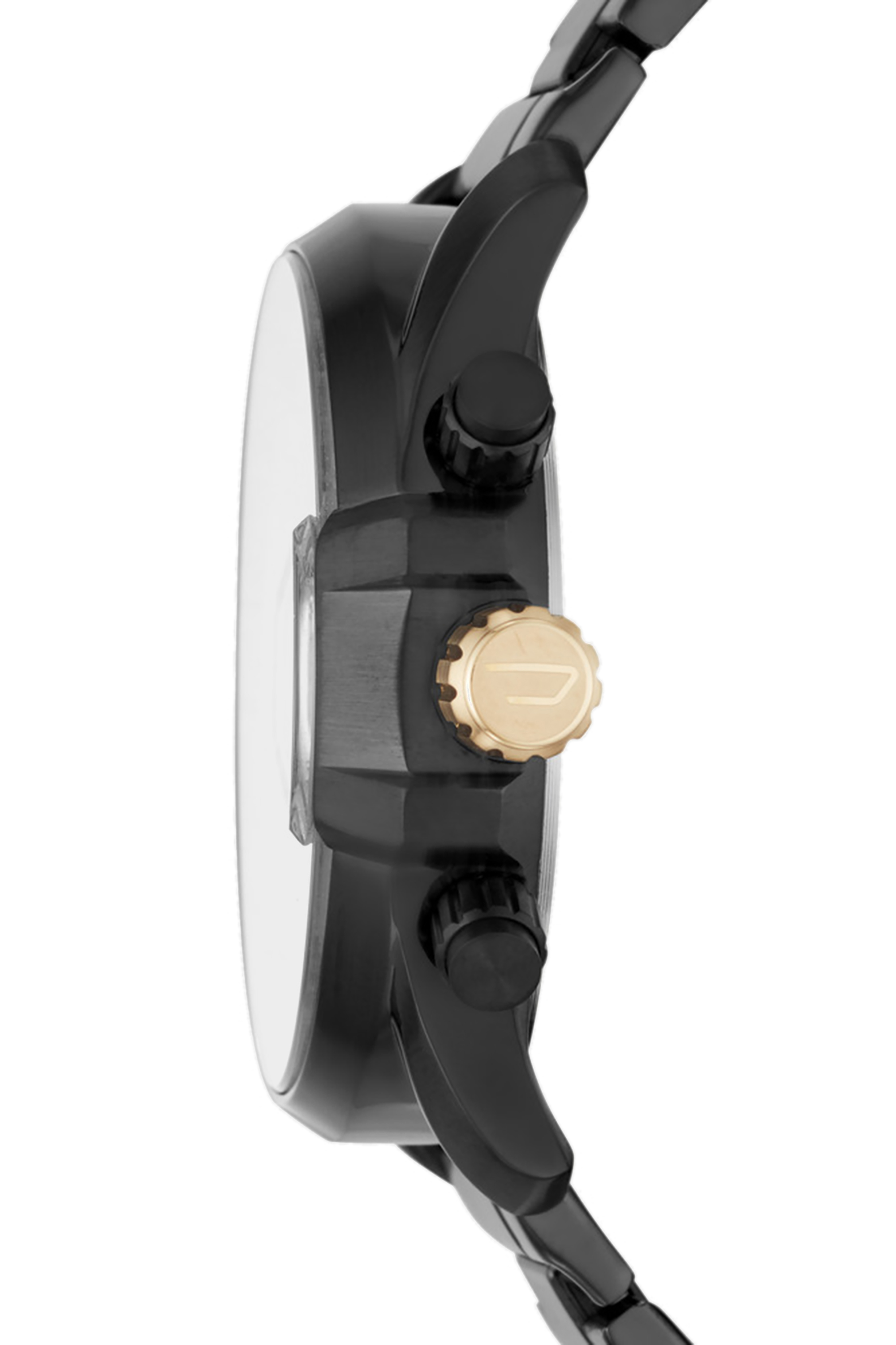 Diesel - DZ4474, Montre noire avec cadran gris, 47 mm Homme in Gris - 2