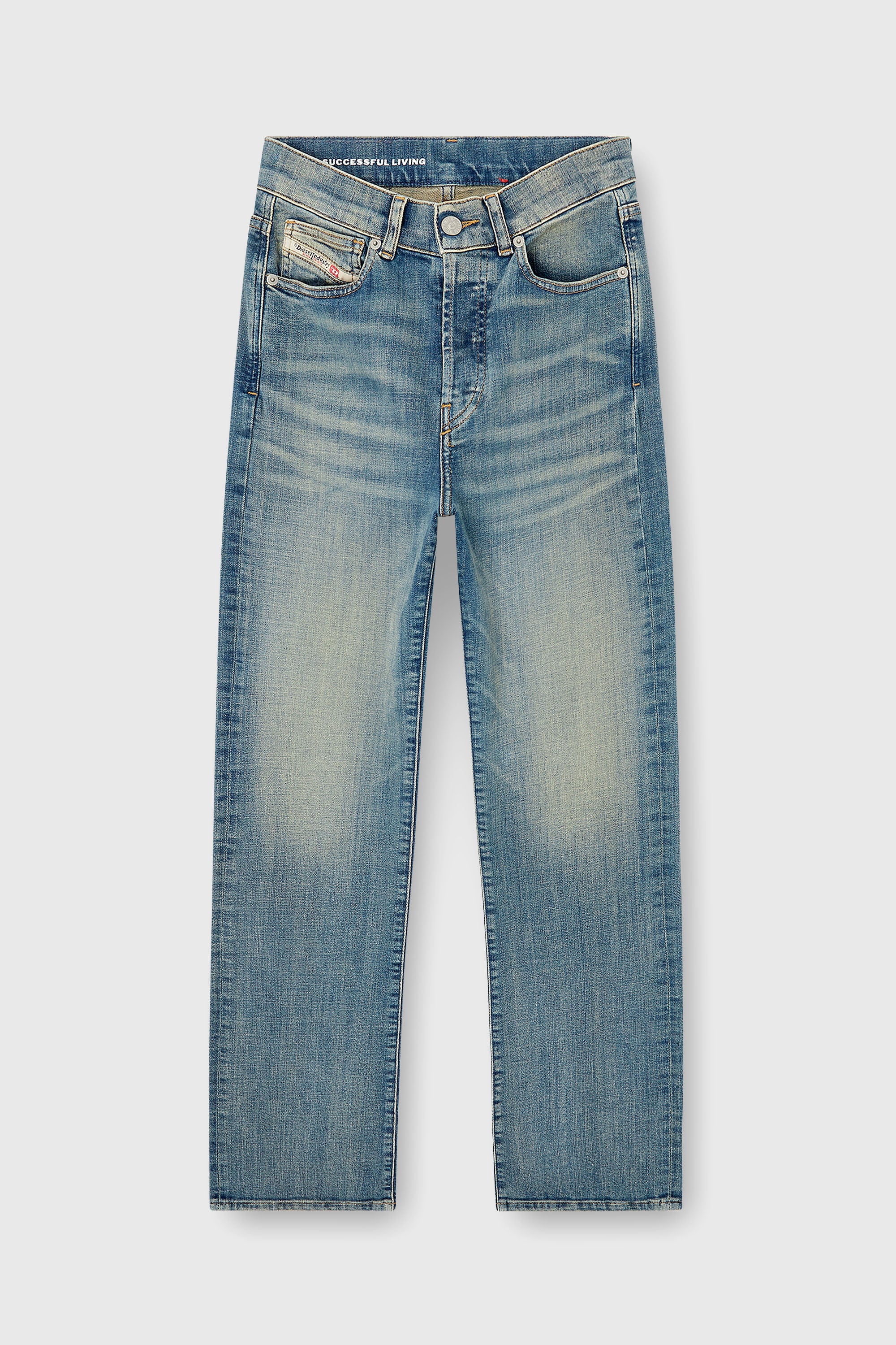 Diesel - Regular Jeans 1971 D-Sent 09N32 Femme, Bleu moyen - Image 2