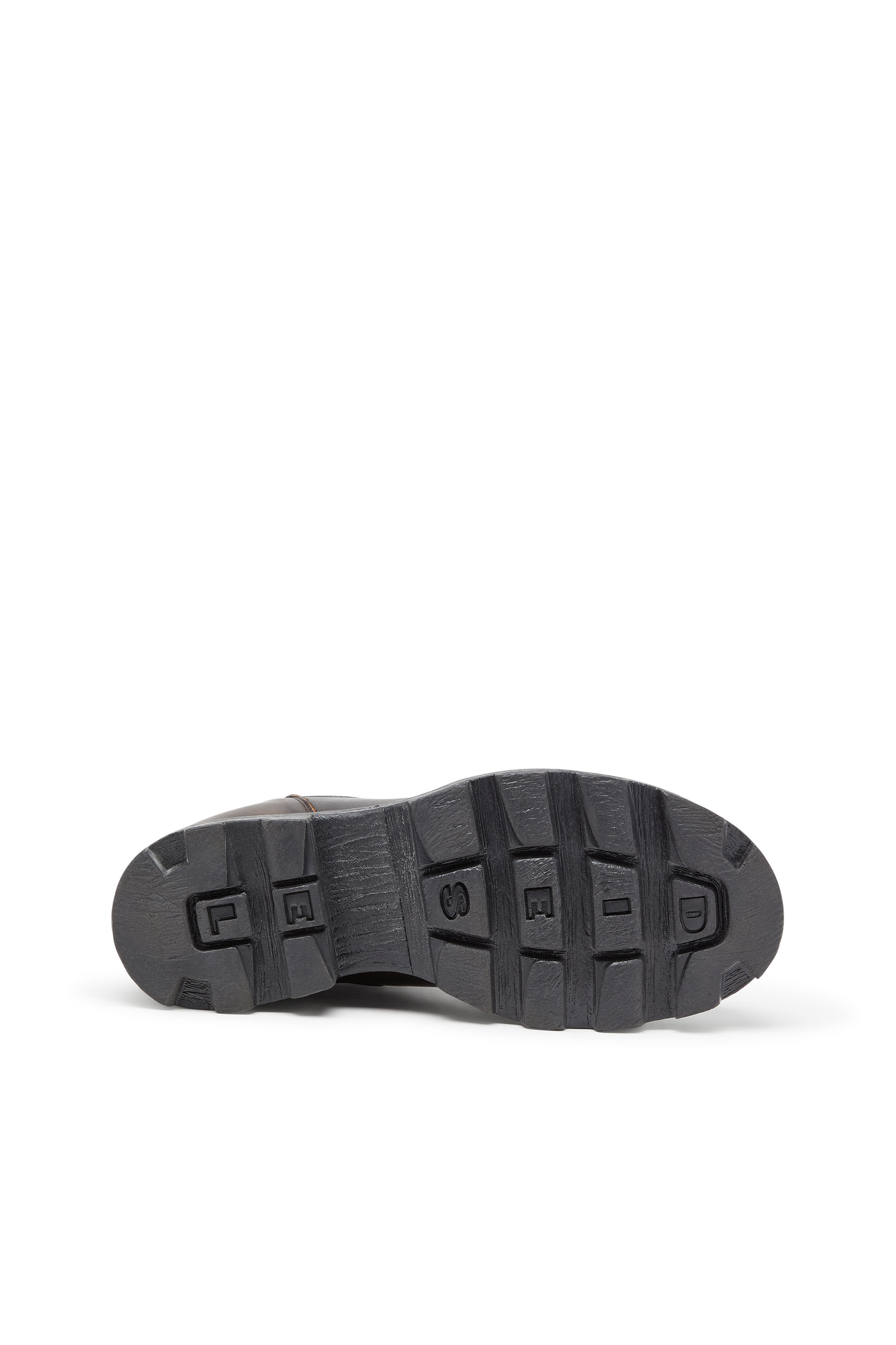 Diesel - D-HAMMER CH, D-Hammer-Bottines Chelsea en cuir brossé Homme in Marron - 5