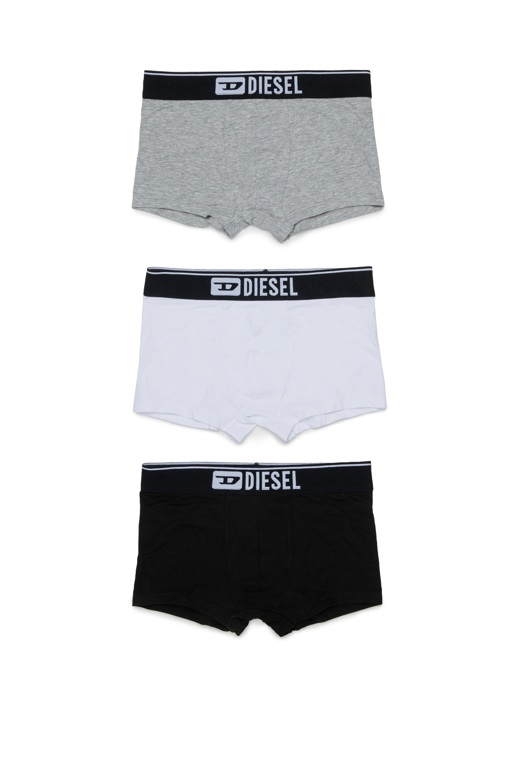 Diesel - UM-UGINTRIPACK-DD, Lot de 3 boxers en coton stretch Homme in Polychrome - 1