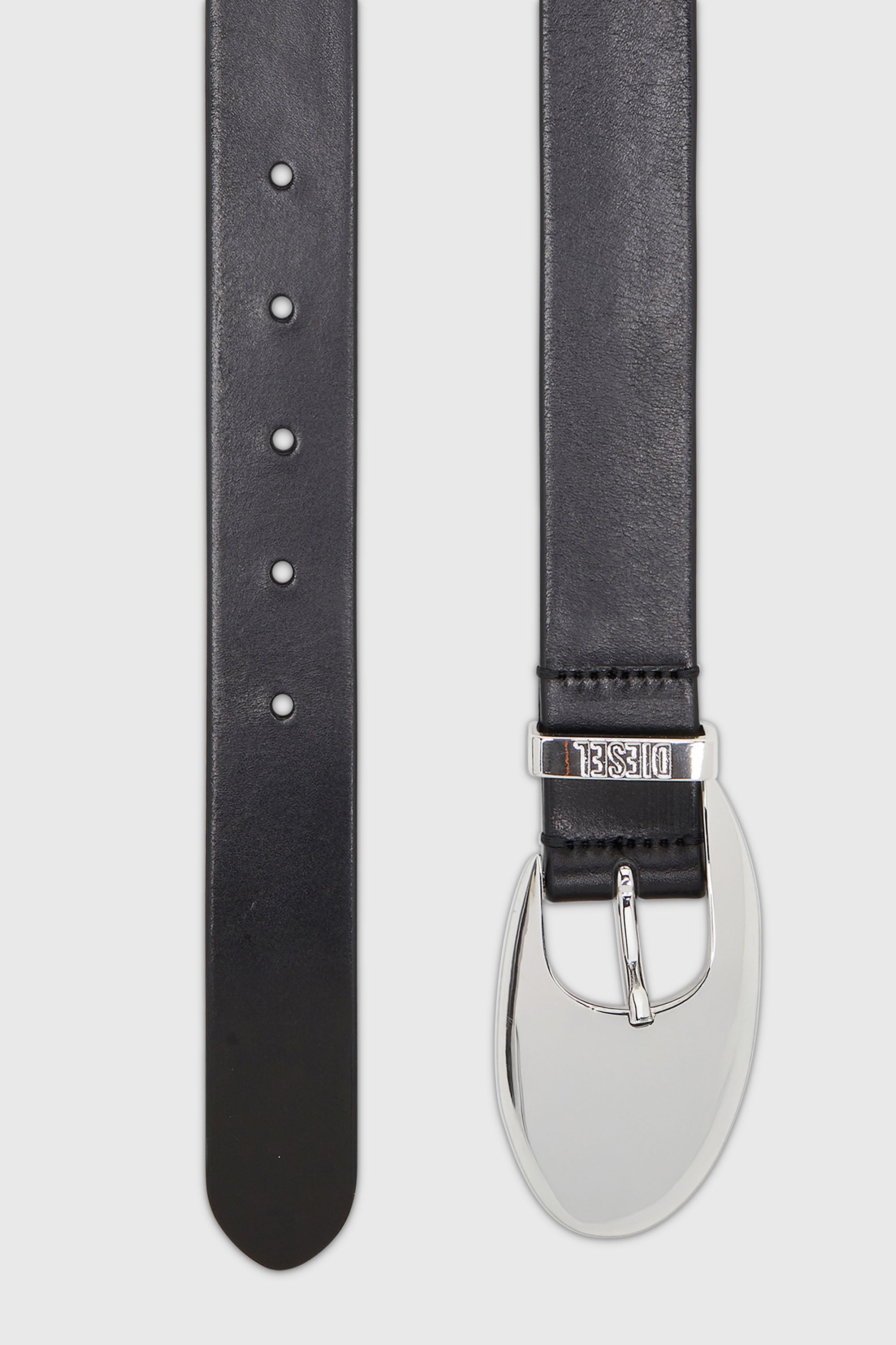 Diesel - B-ROP 30, Ceinture 3 cm en cuir pull-up Femme in Noir - 2