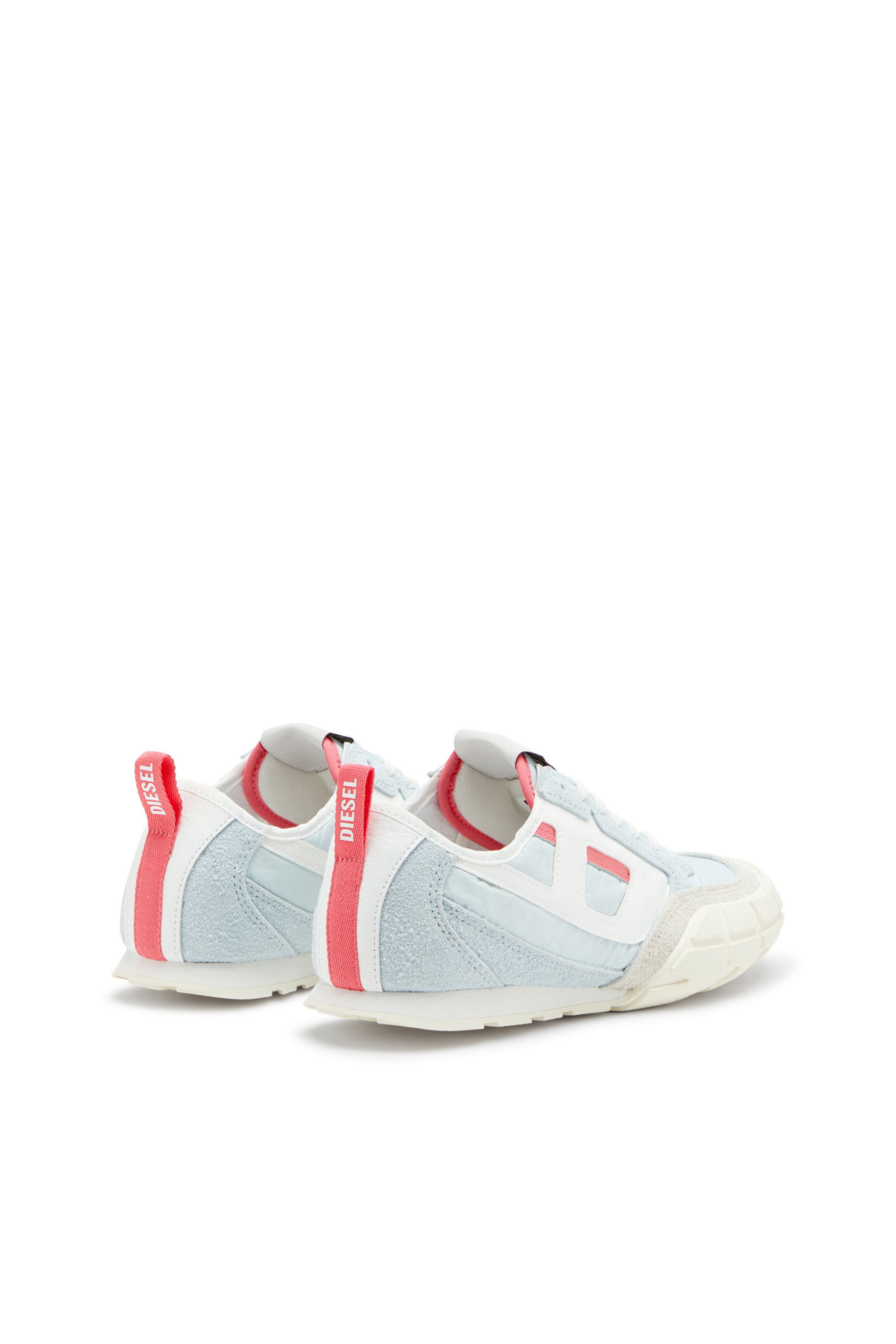 Diesel - S-PAGODHA LOW W, Sneakers en cuir, suède et tissu indéchirable Femme in ToBeDefined - 3