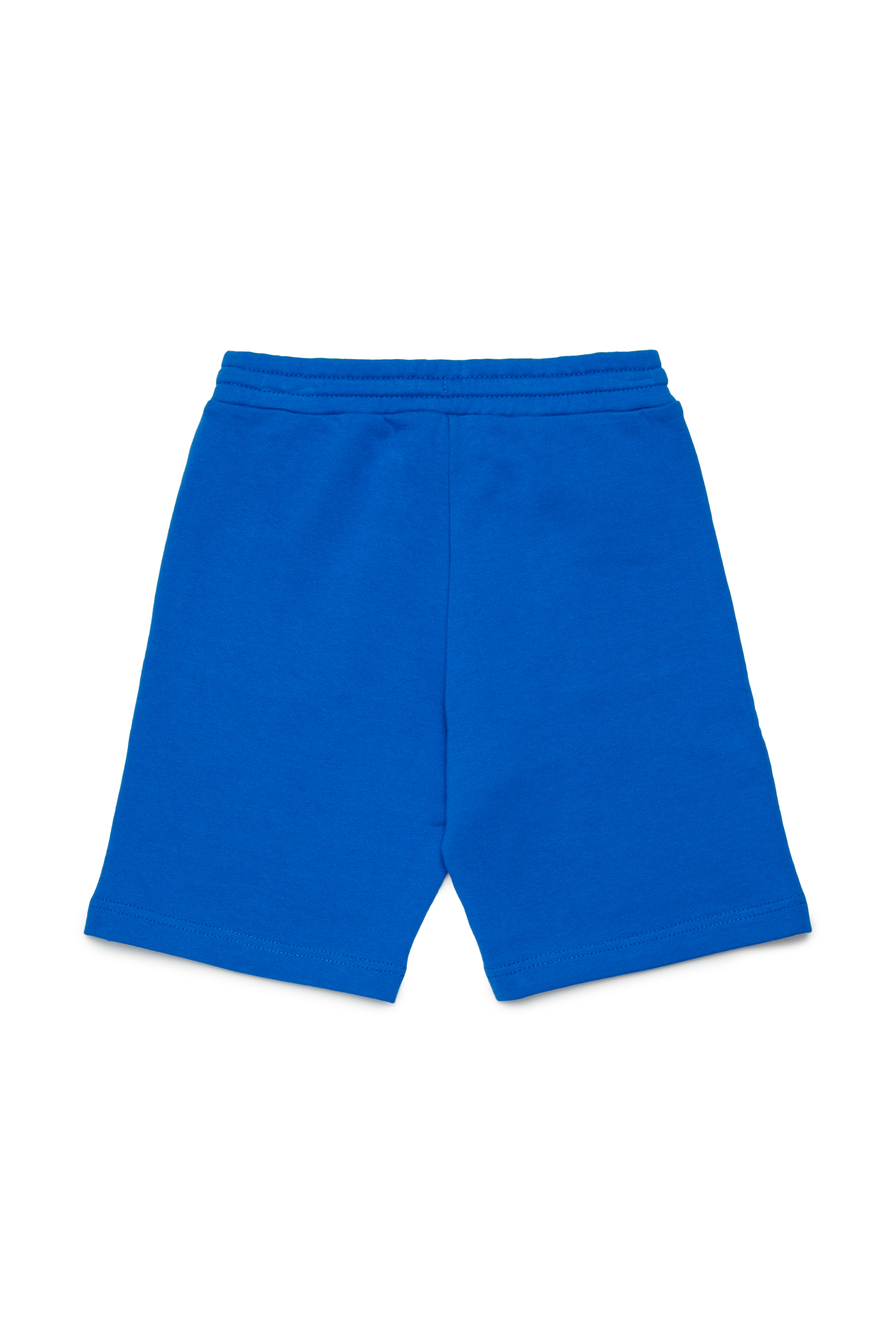 Diesel - PBASESHORT, Short de survêtement avec logo dégradé Homme in Bleu - 2
