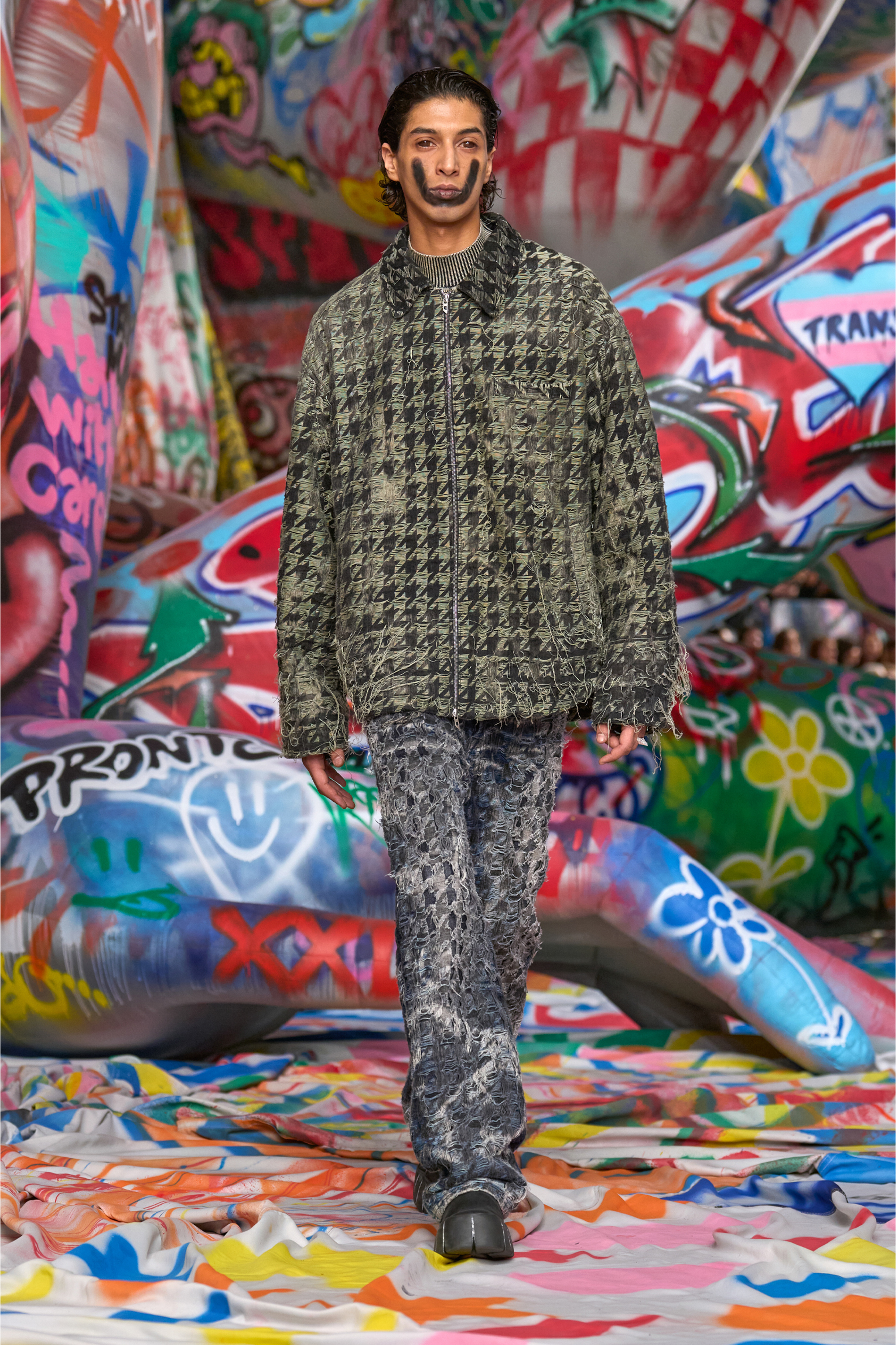 Diesel - Relaxed Jeans 1980 D-Eeper 0CEBL Homme, Bleu Foncé - Image 3