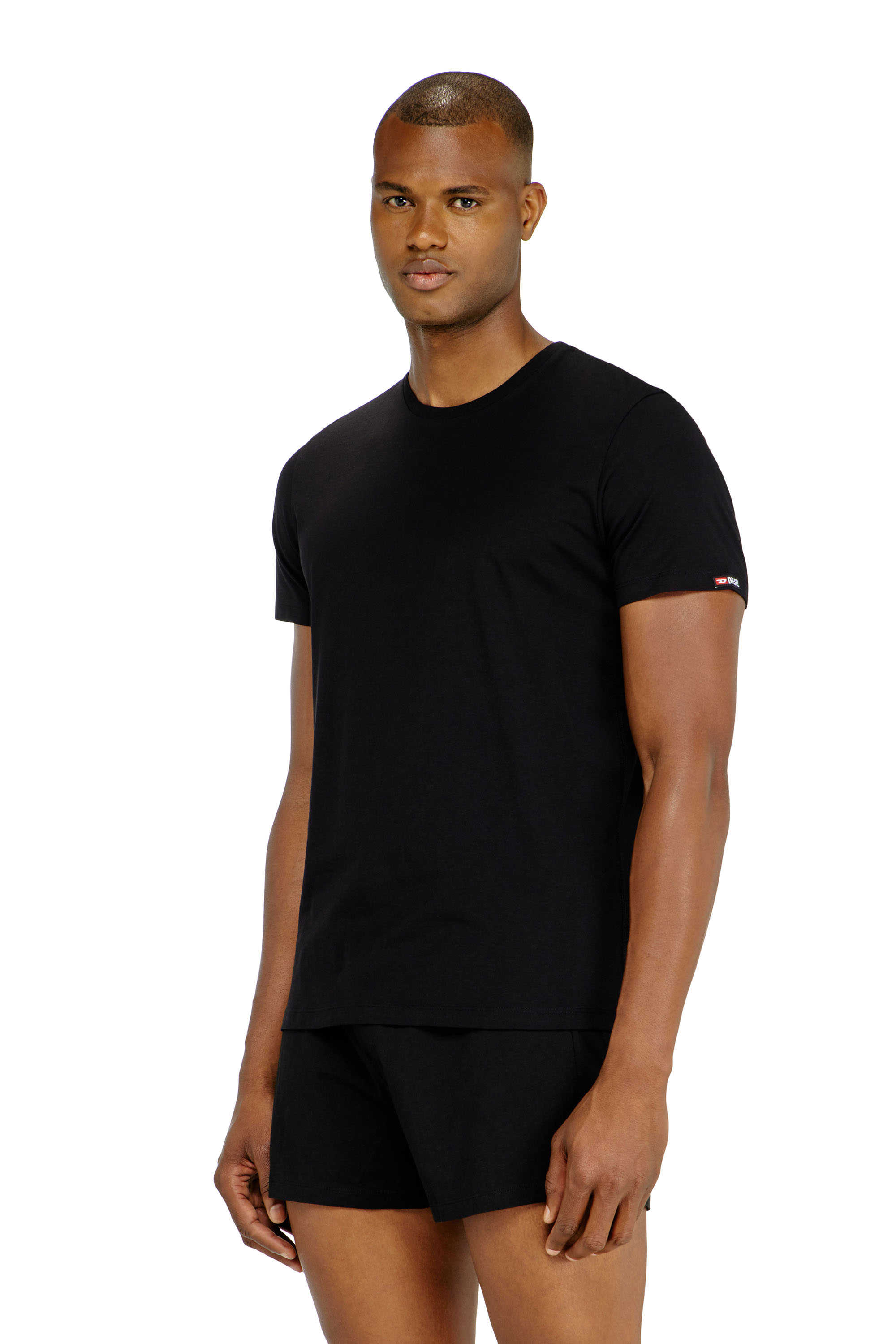 Diesel - RANDAL-D-CORE-3PACK, Lot de 3 t-shirts en coton Homme in Noir - 3