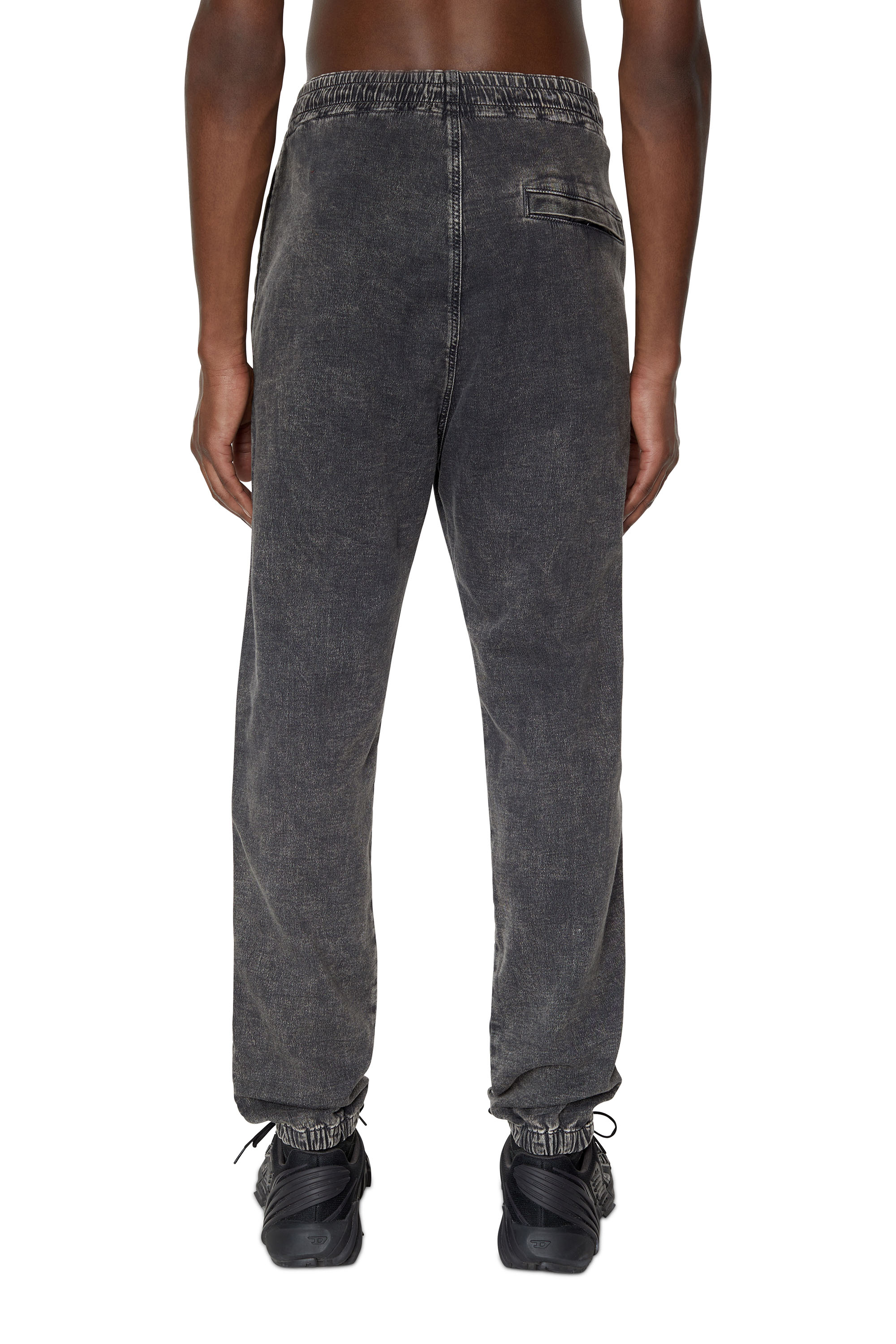 Diesel - D-Lab Track Denim 069ZF Tapered, Noir/Gris foncé - Image 2