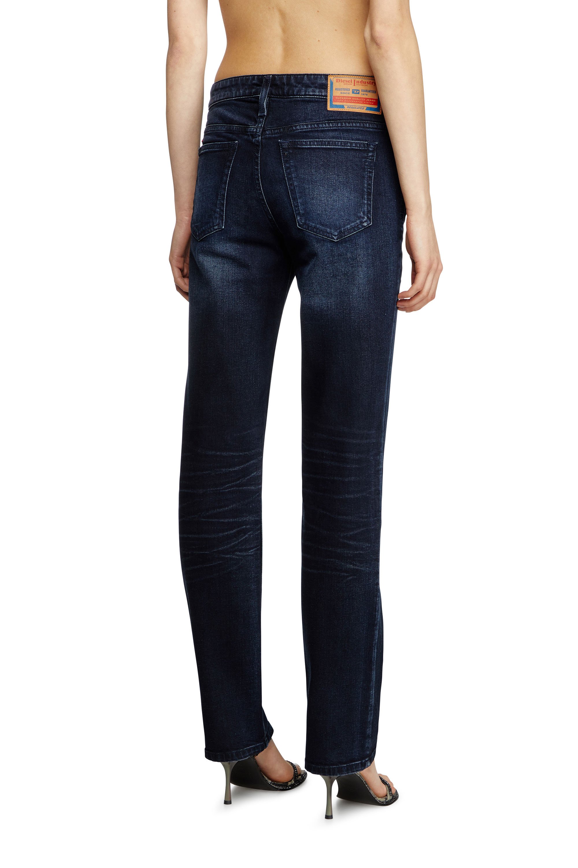 Diesel - Regular Jeans 1989 D-Mine 0BMBX Femme, Bleu Foncé - Image 3