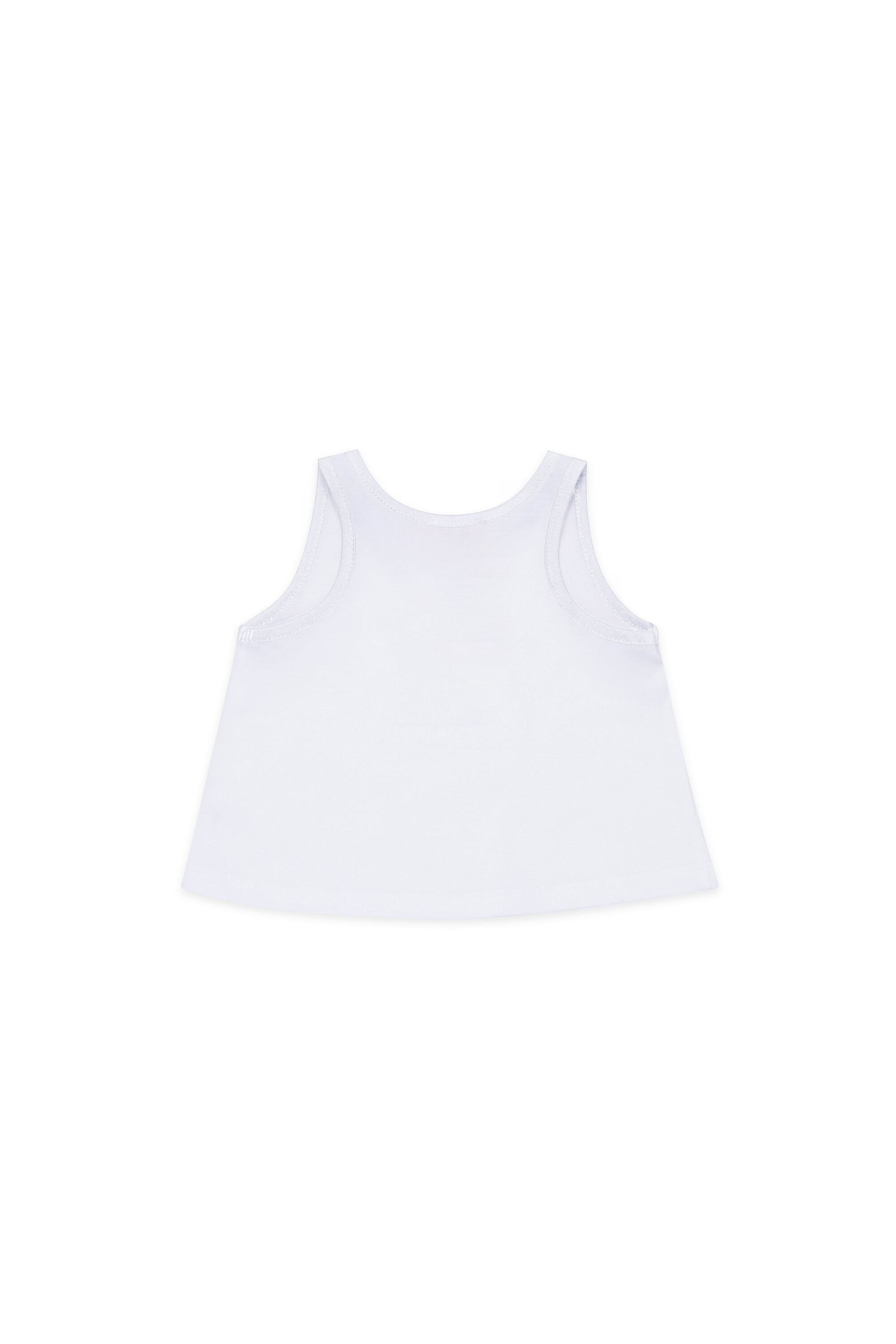 Diesel - MTICEB, D&eacute;bardeur en coton avec imprim&eacute; glace Femme in Blanc - 2