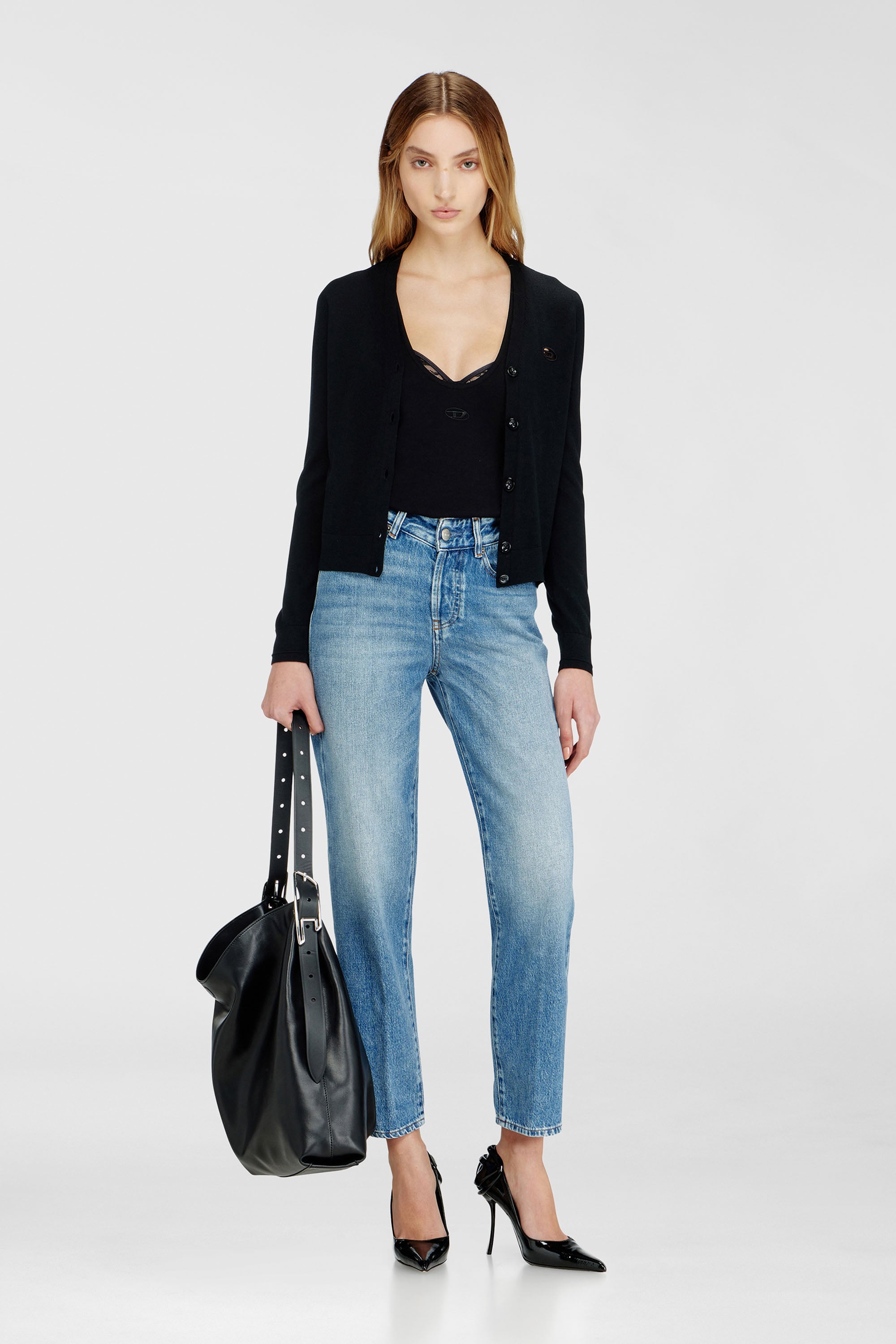 Diesel - Regular Jeans 1981 D-Went 09Q07 Femme, Bleu Clair - Image 1