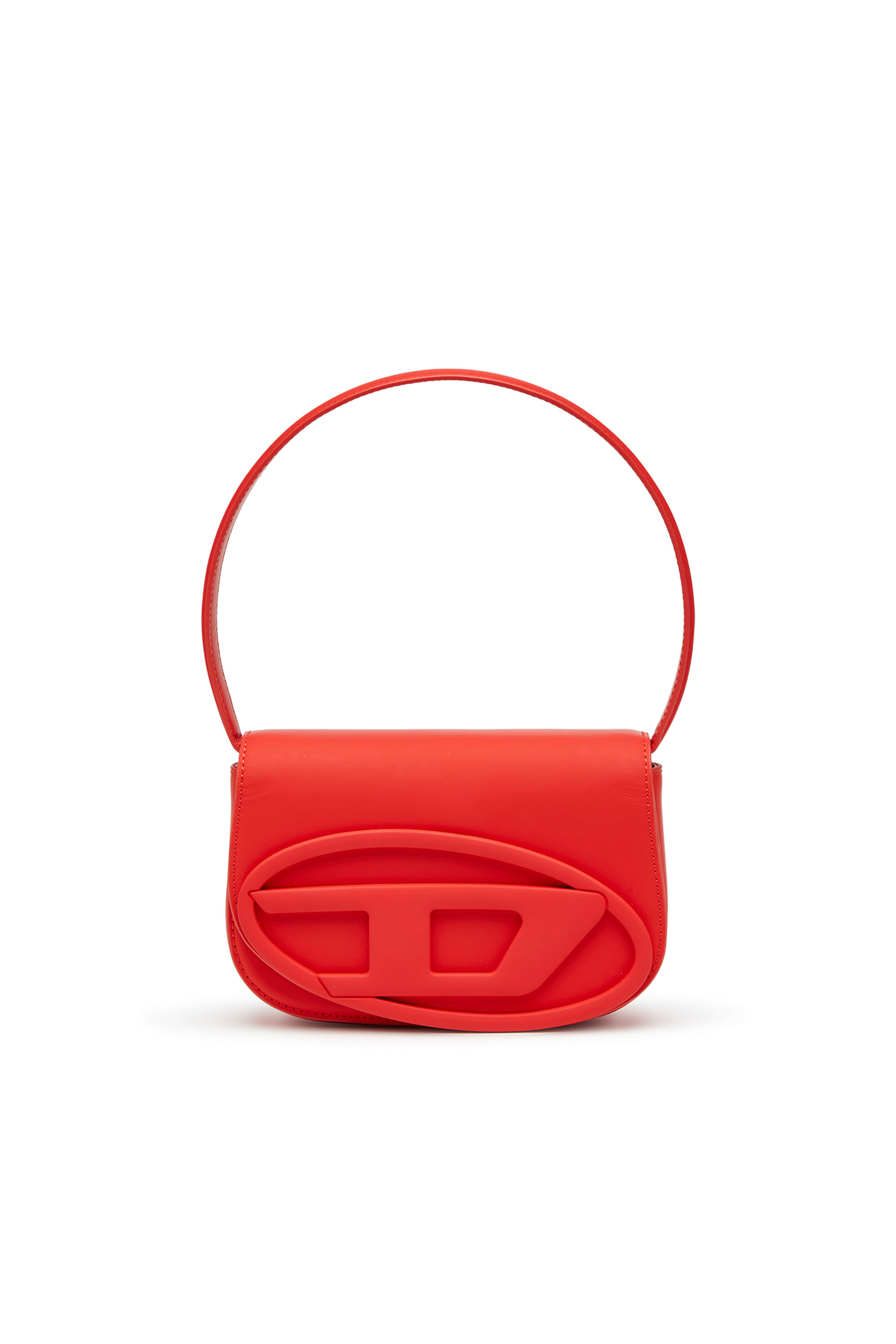 Diesel - 1DR, 1DR-Sac à bandoulière iconique en cuir mat Femme in Rouge - 6