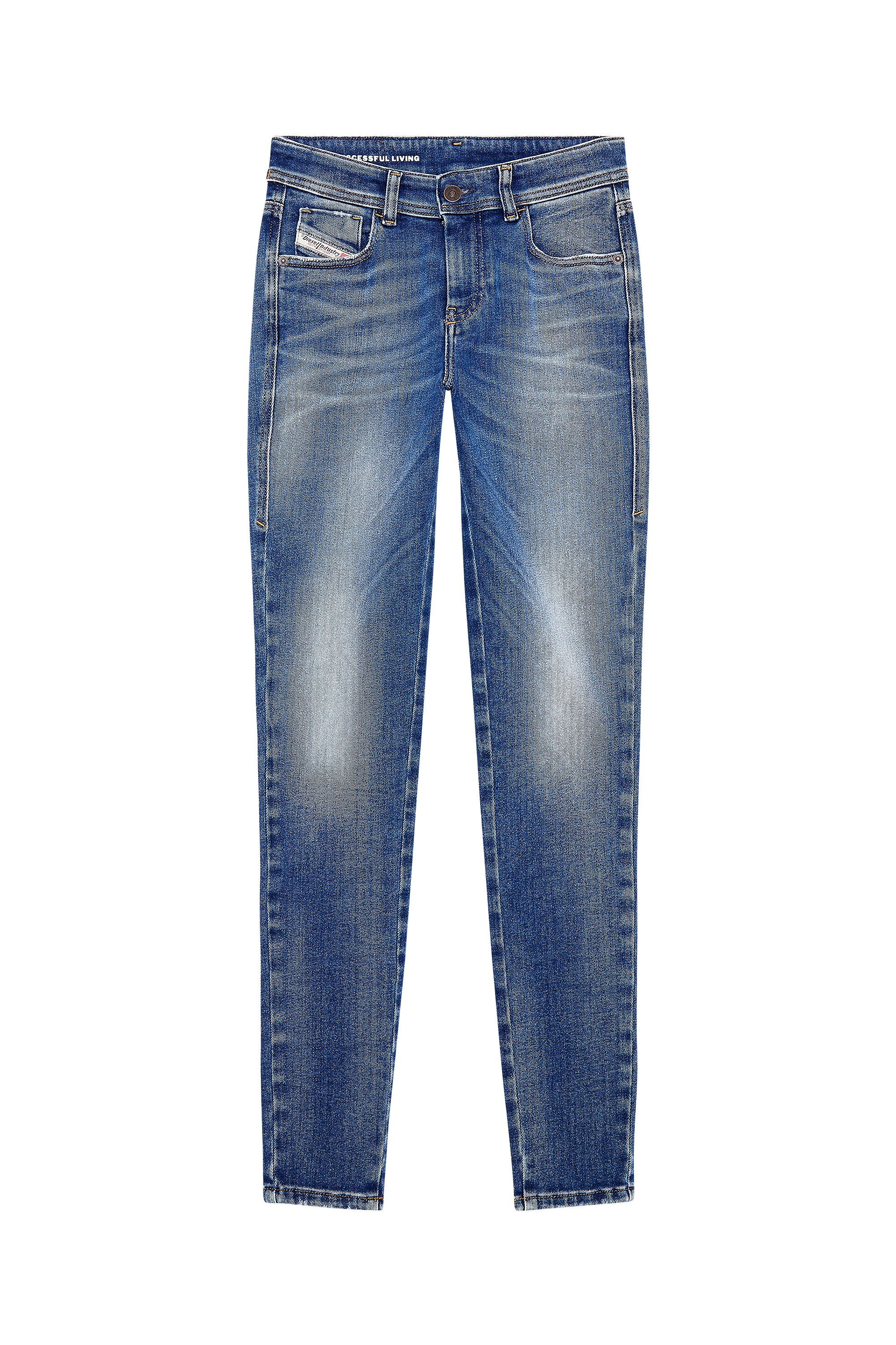 Diesel - Super skinny Jeans 2017 Slandy 09H90, Bleu moyen - Image 5