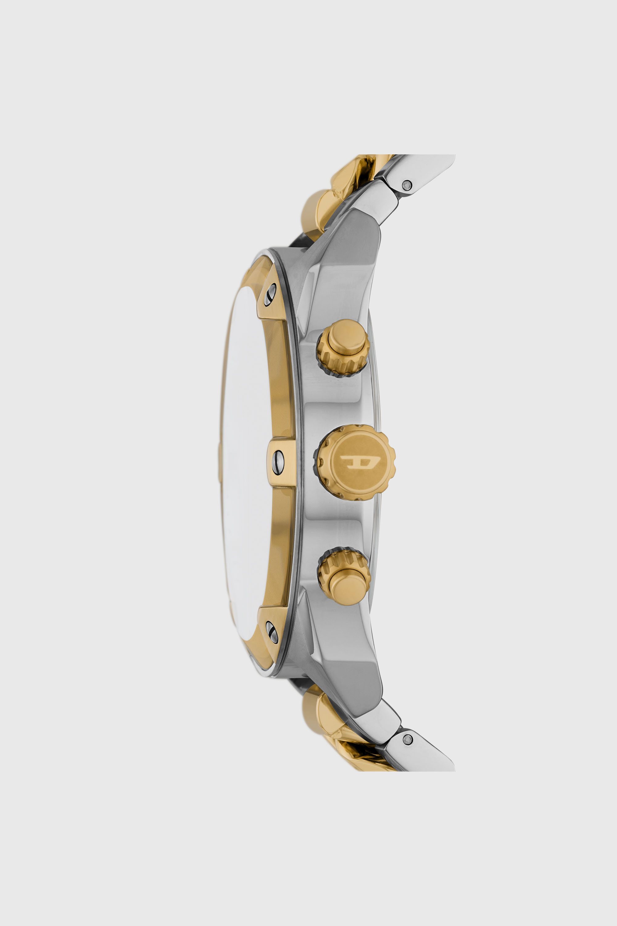 Diesel - DZ4629, Montre Spiked en acier inoxydable Homme in Gris argent&eacute; - 3