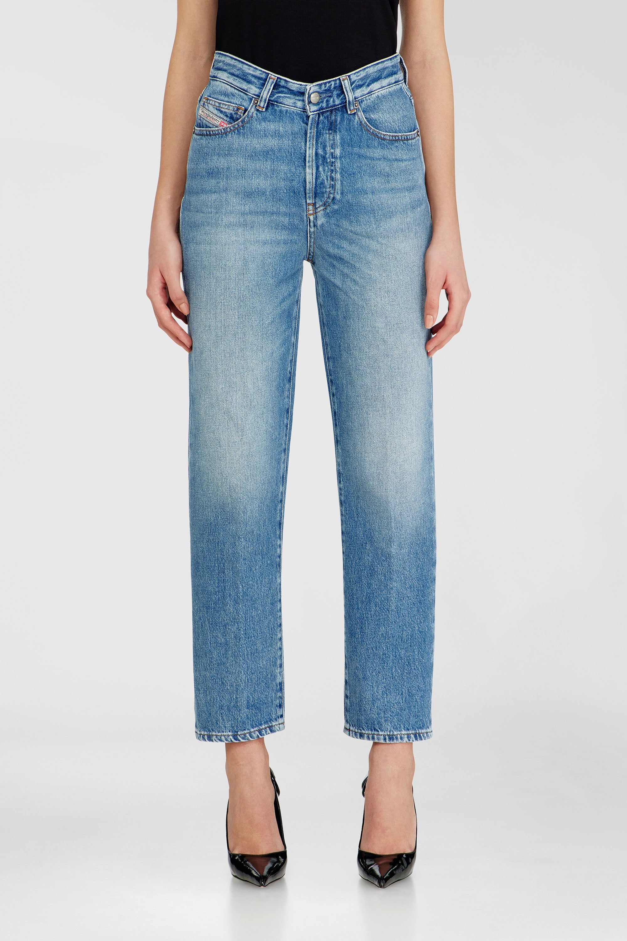 Diesel - Regular Jeans 1981 D-Went 09Q07 Femme, Bleu Clair - Image 1