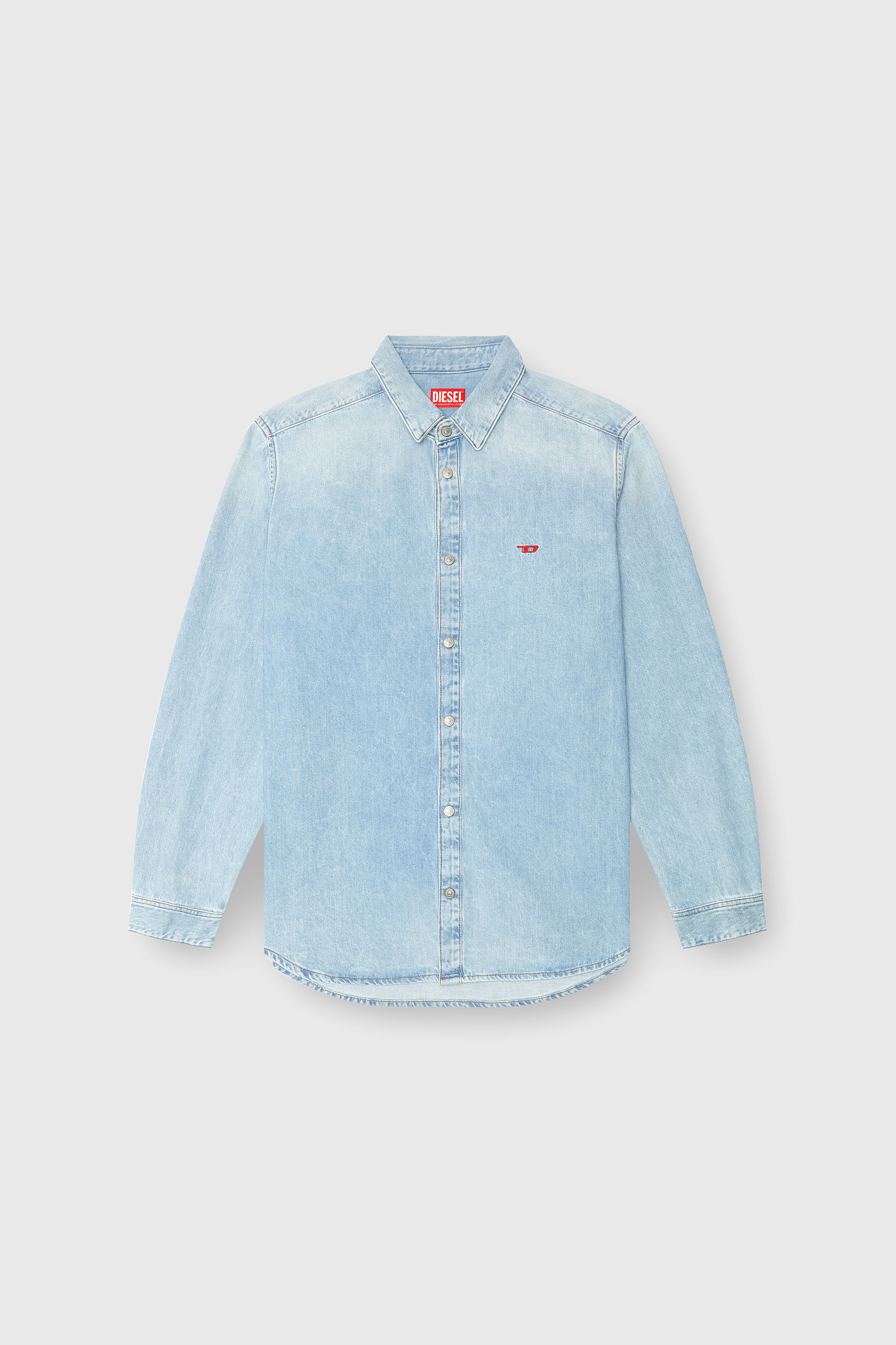 Diesel - D-SIMPLY, Chemise en denim Homme in Bleu - 2