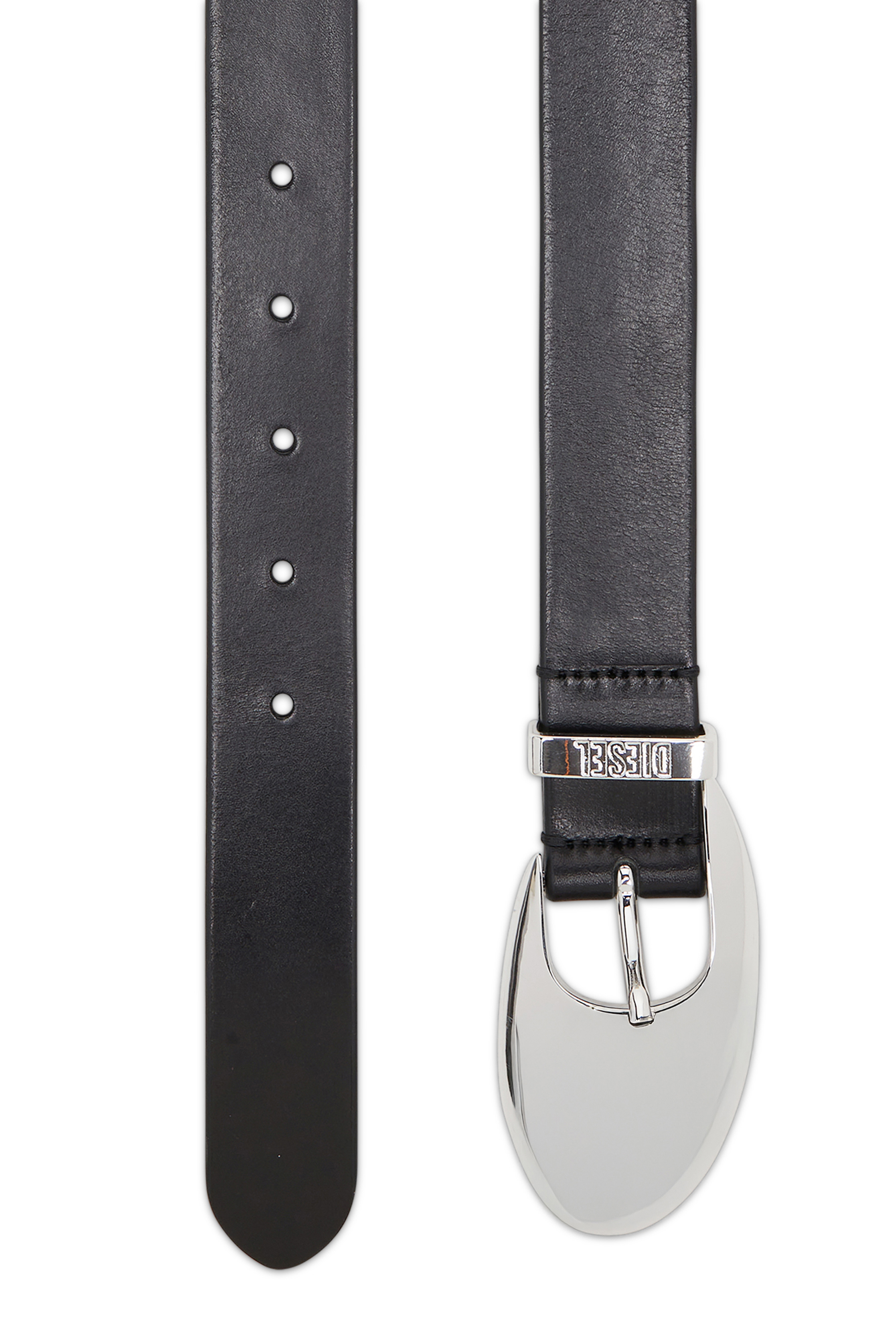 Diesel - B-ROP 30, 3 cm ceinture en cuir pull-up Femme in Noir - 2