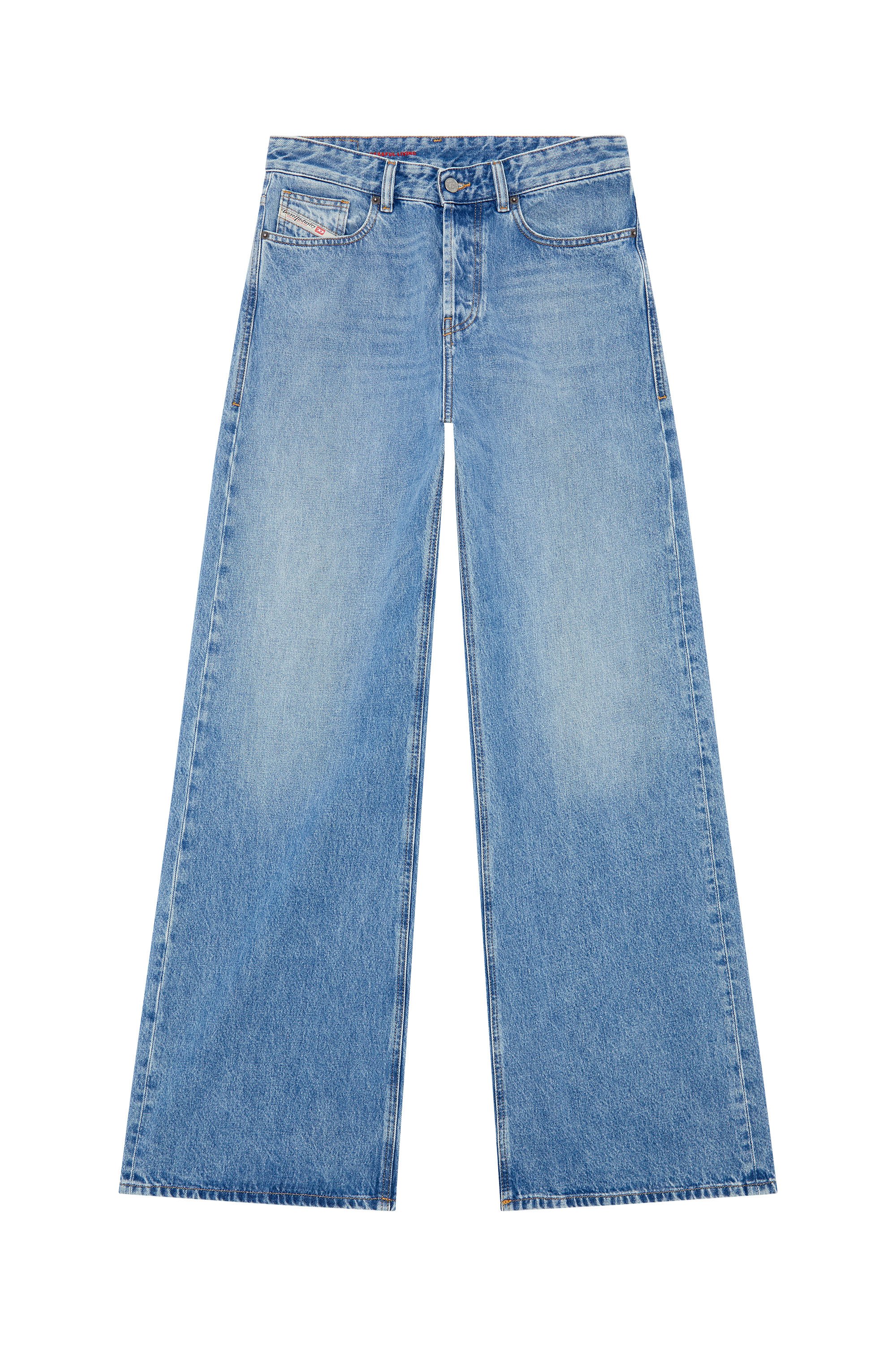 Diesel - Straight Jeans 1996 D-Sire 09I29, Bleu Clair - Image 3
