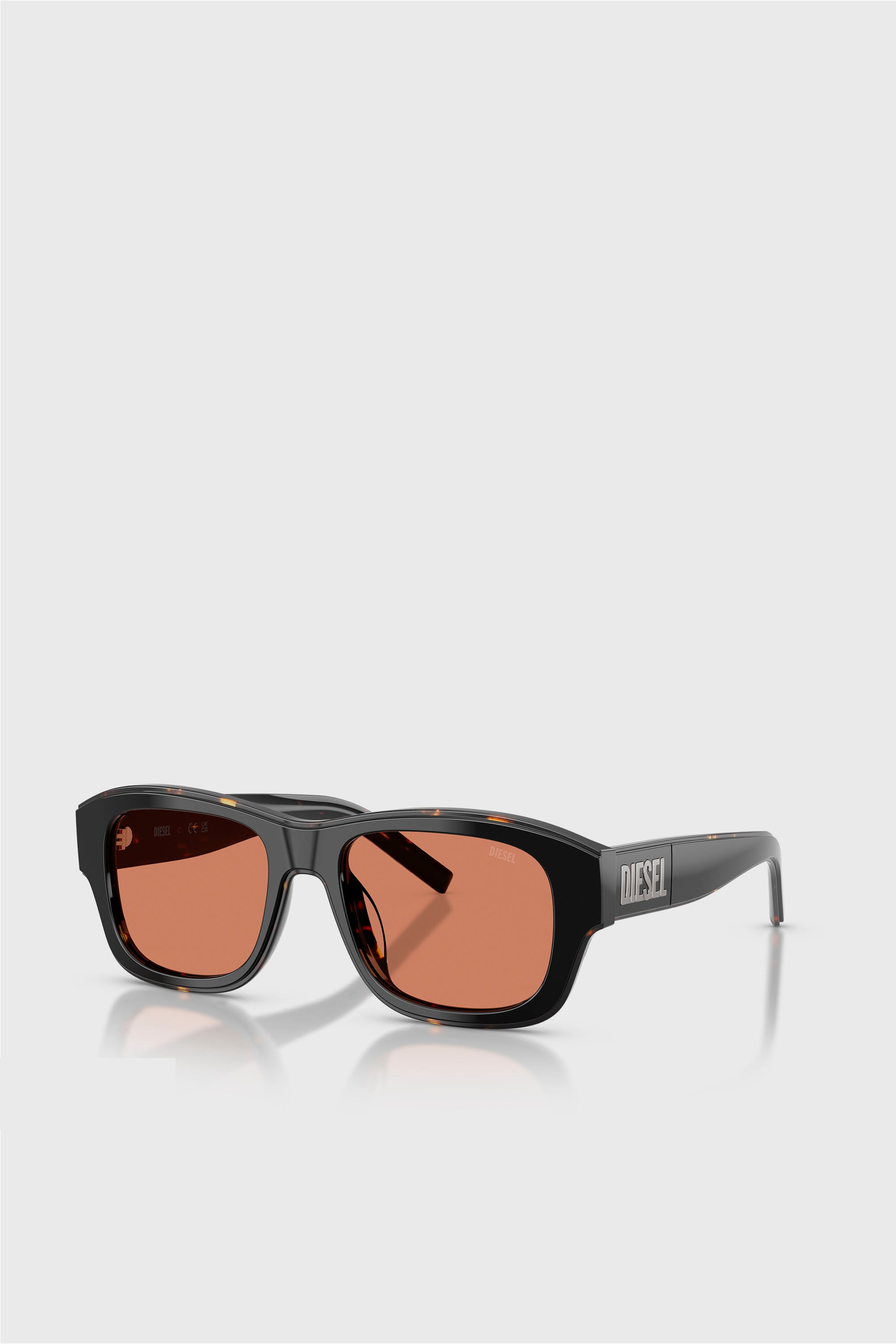 Diesel - 0DL2020U, Lunettes de soleil rectangulaires Mixte in Polychrome - 2