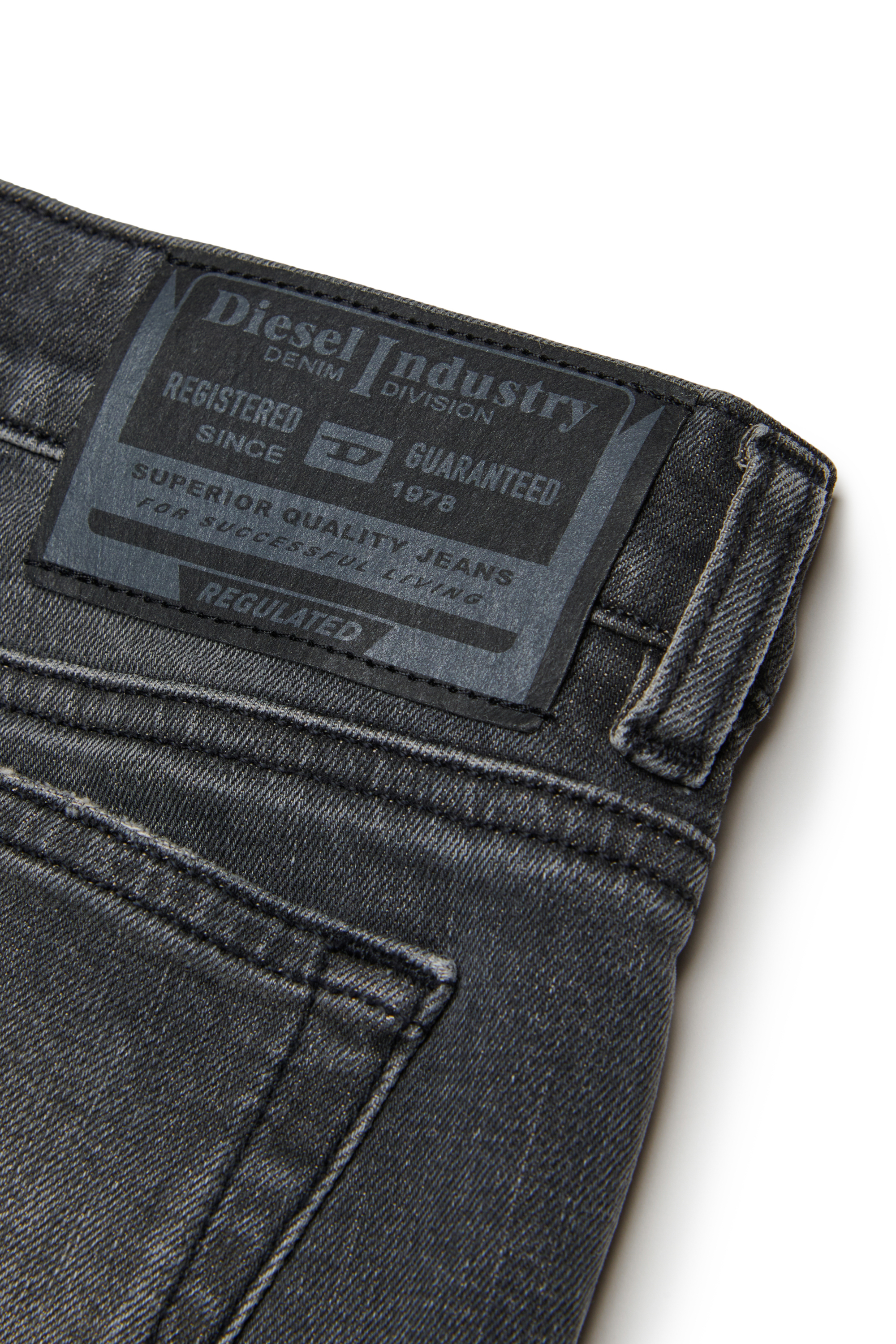 Diesel - 1978-J Femme, Noir/Gris foncé - Image 4