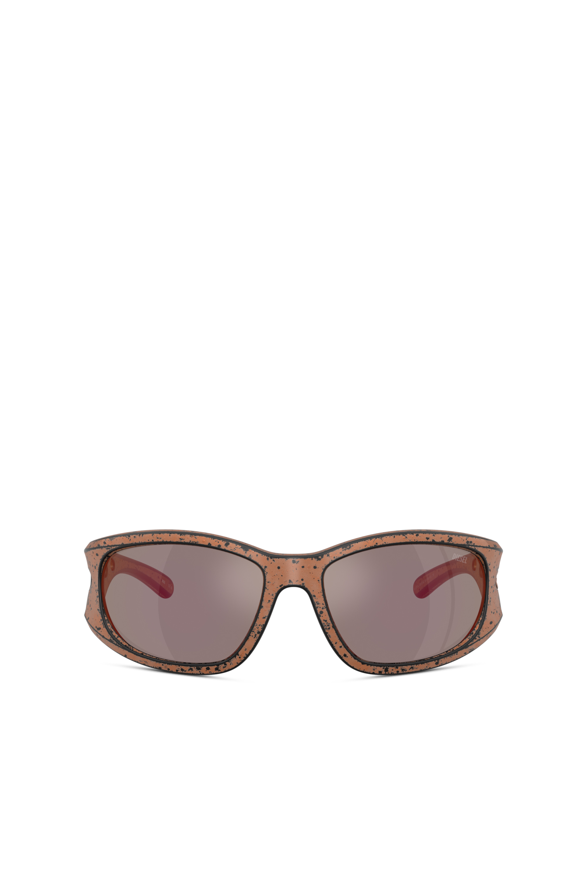 Diesel - 0DL3012U, Lunettes de soleil rectangulaires Mixte in Marron - 2