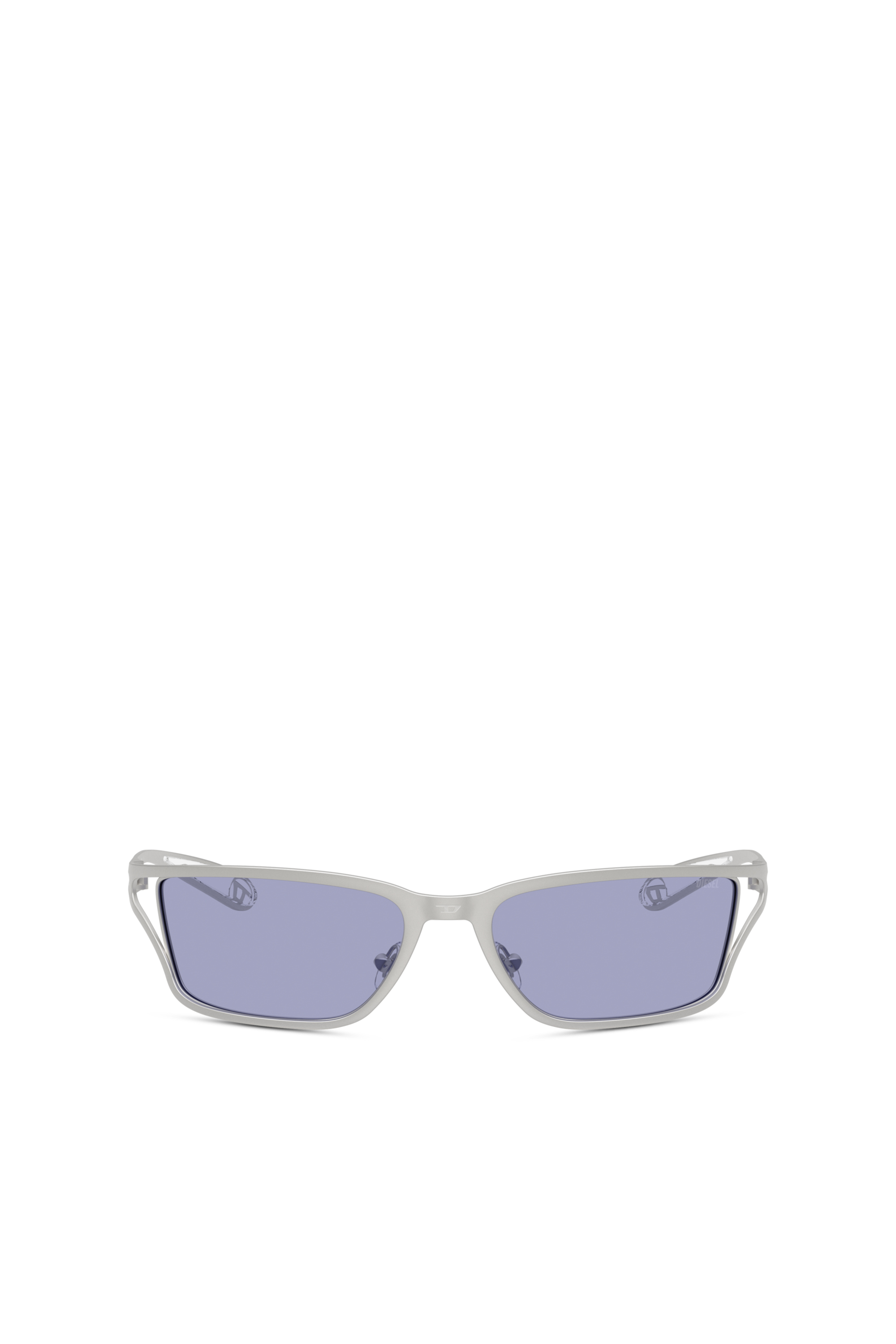 Diesel - 0DL1015, Lunettes de soleil rectangulaires Mixte in Gris - 2