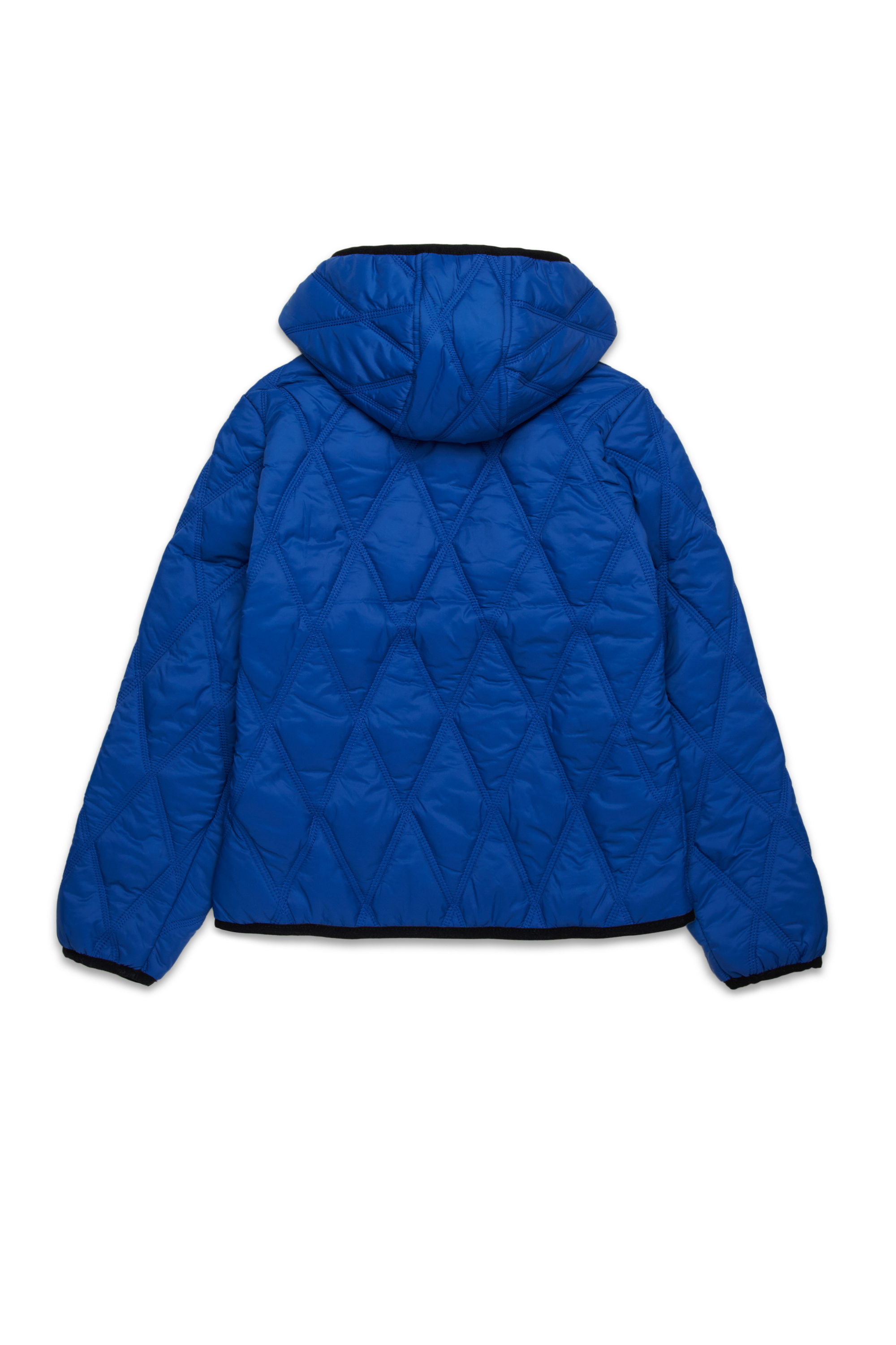 Diesel - JFOKKER, Veste matelassée à capuche en nylon Mixte in Bleu - 2