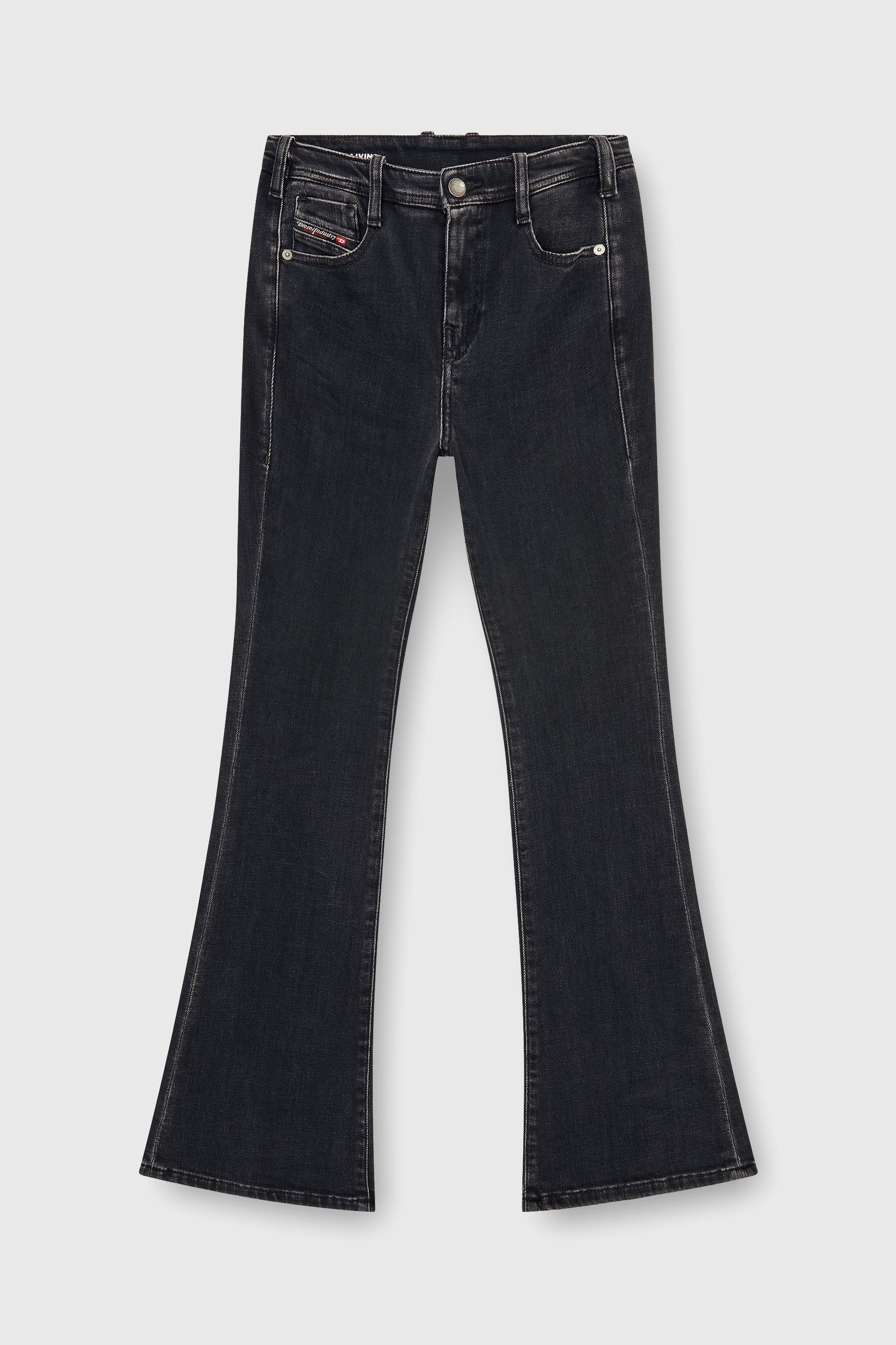 Diesel - Bootcut Jeans 1969 D-Ebbey 09P75 Femme, Noir/Gris fonc&eacute; - Image 2