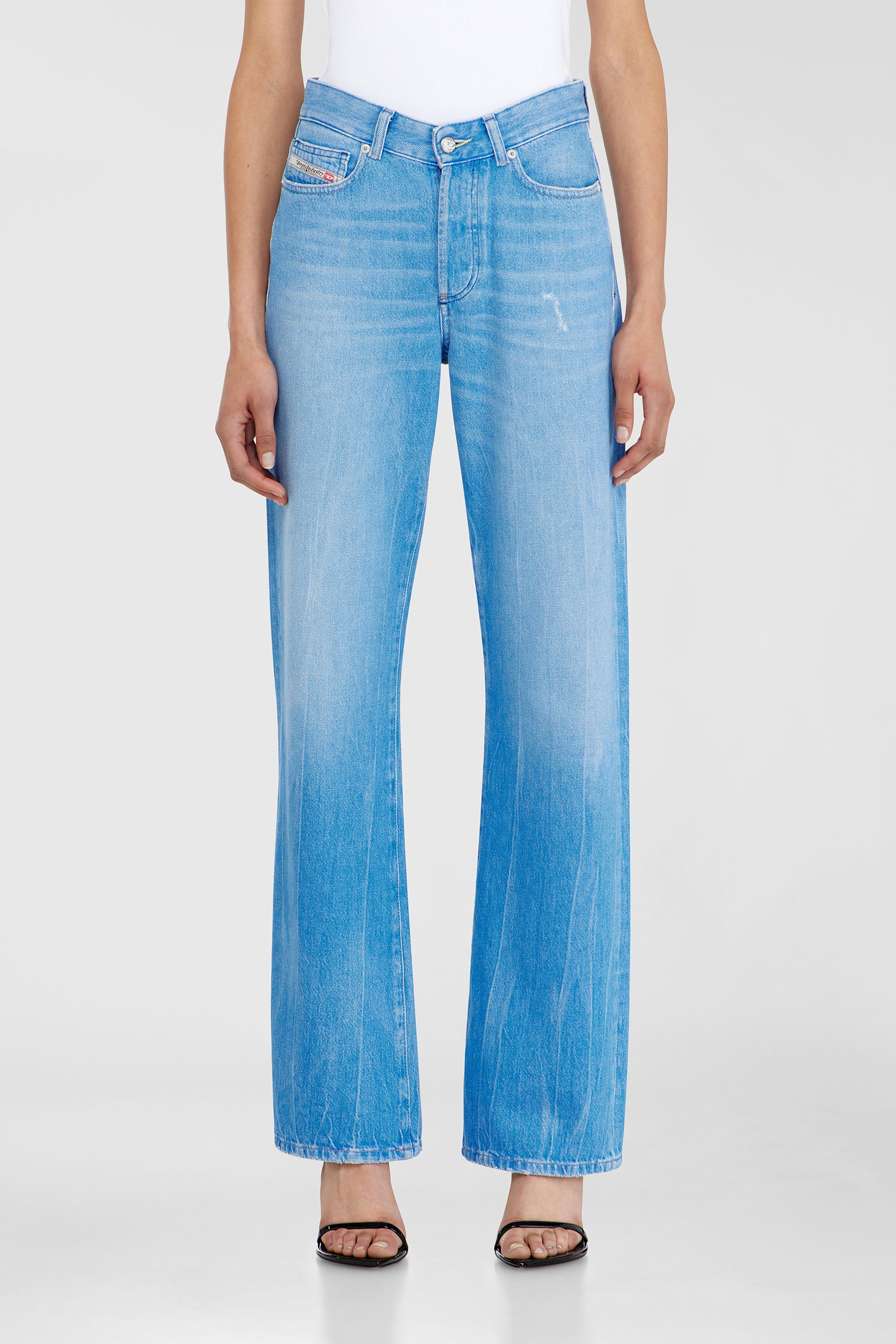 Diesel - Regular Jeans 1971 D-Sent 09P88 Femme, Bleu Clair - Image 1