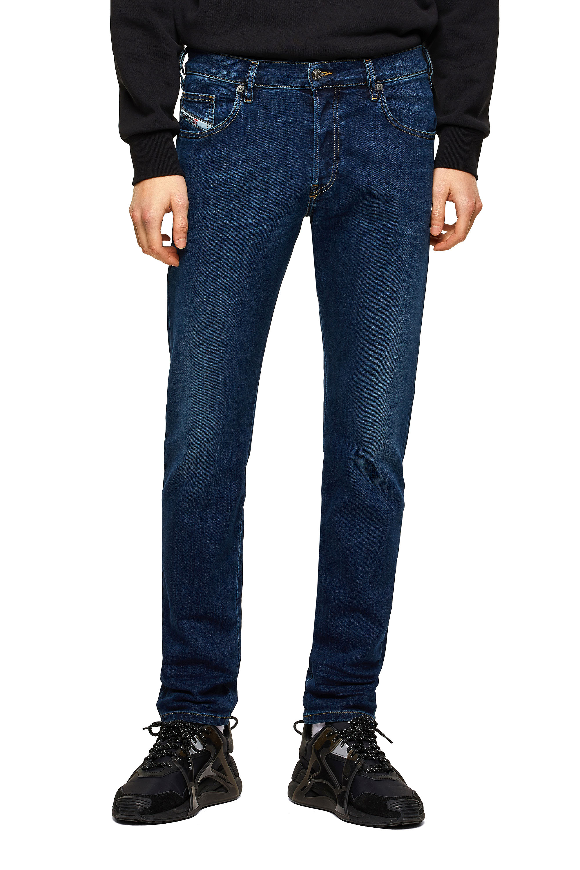 D-Yennox 009ML, Bleu Foncé - Jeans