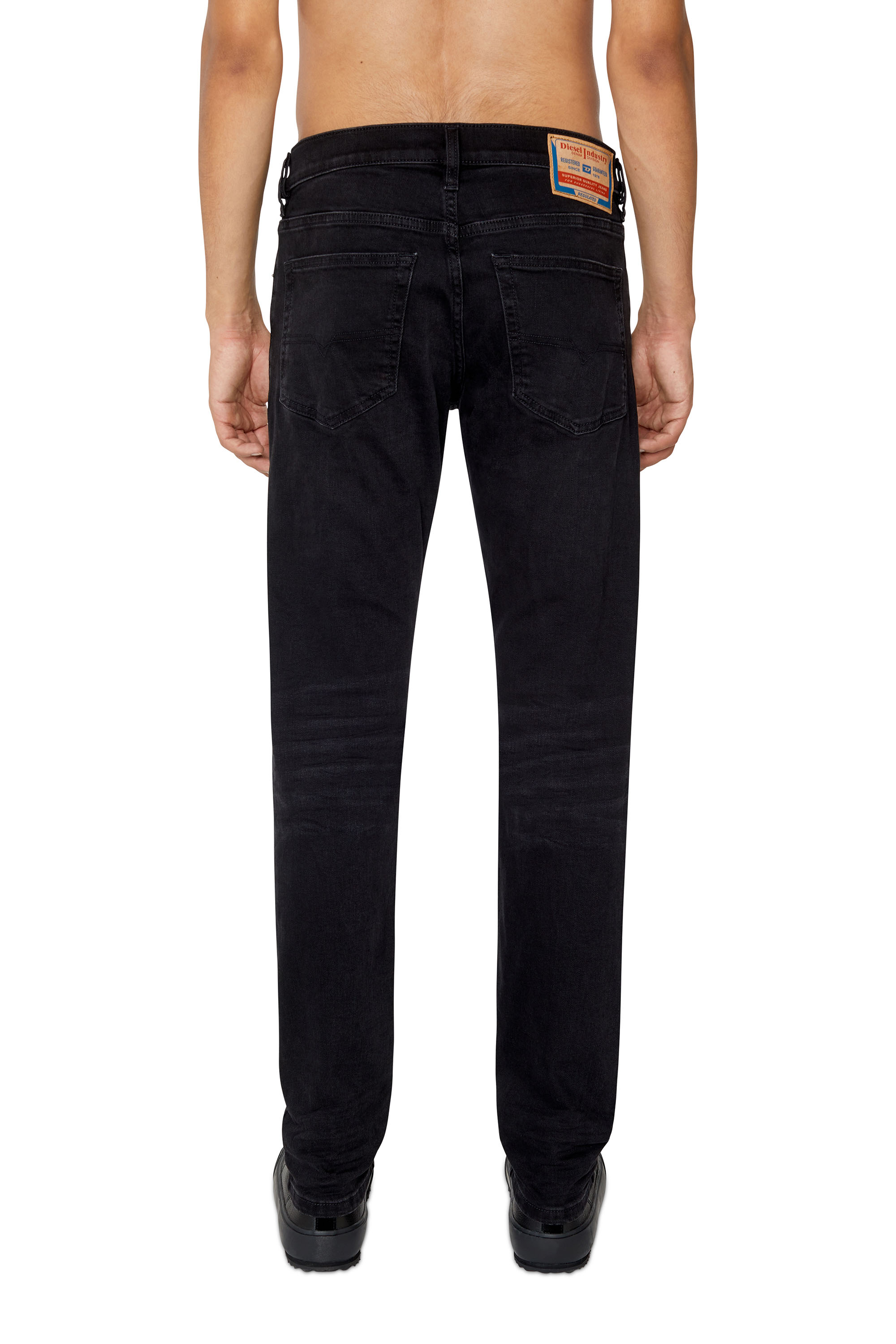Diesel - Slim Jeans D-Luster 0IHAU, Noir/Gris foncé - Image 3