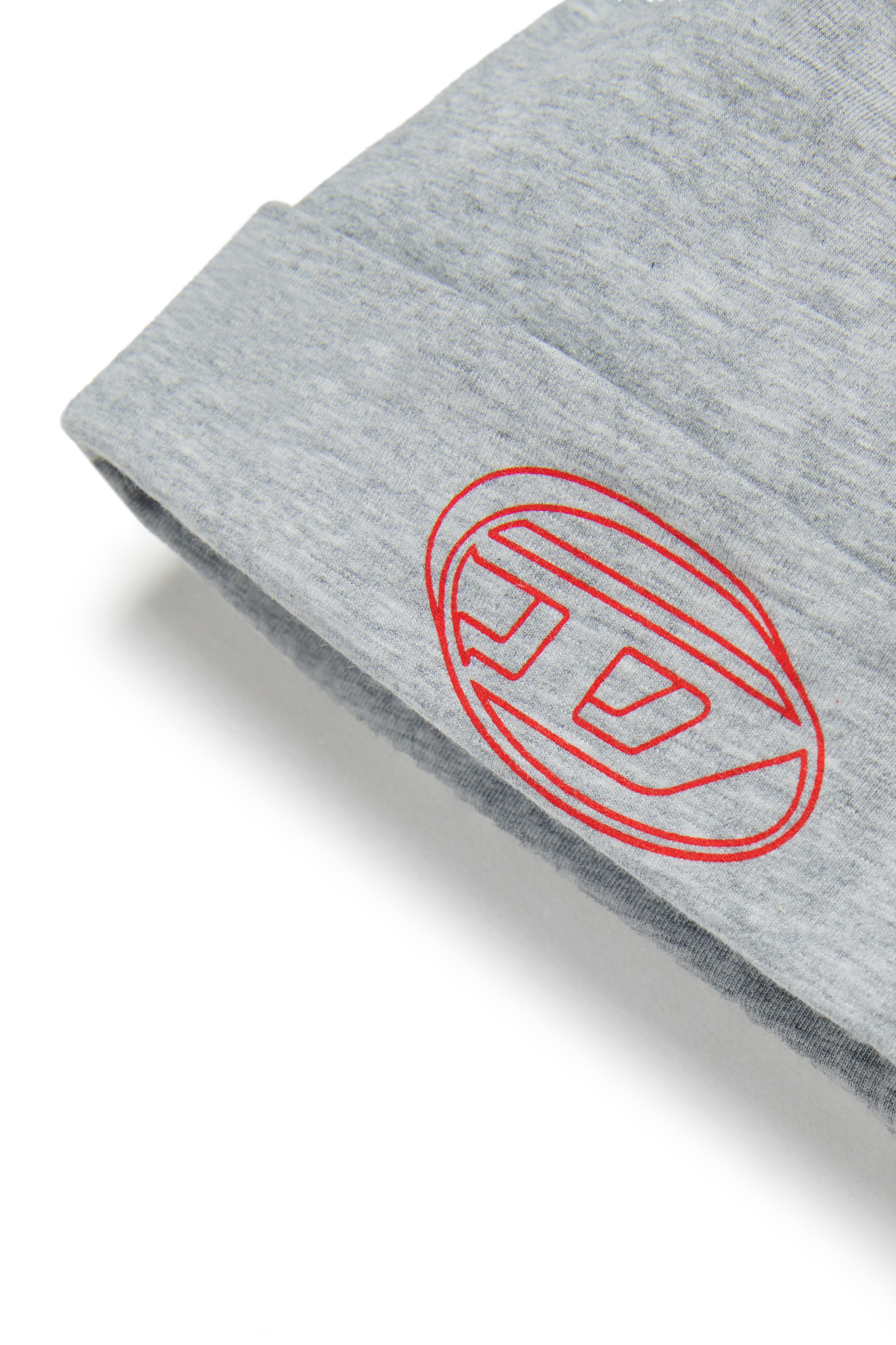 Diesel - FADDIL-NB, Casquette en coton avec logo Mixte in Gris - 3