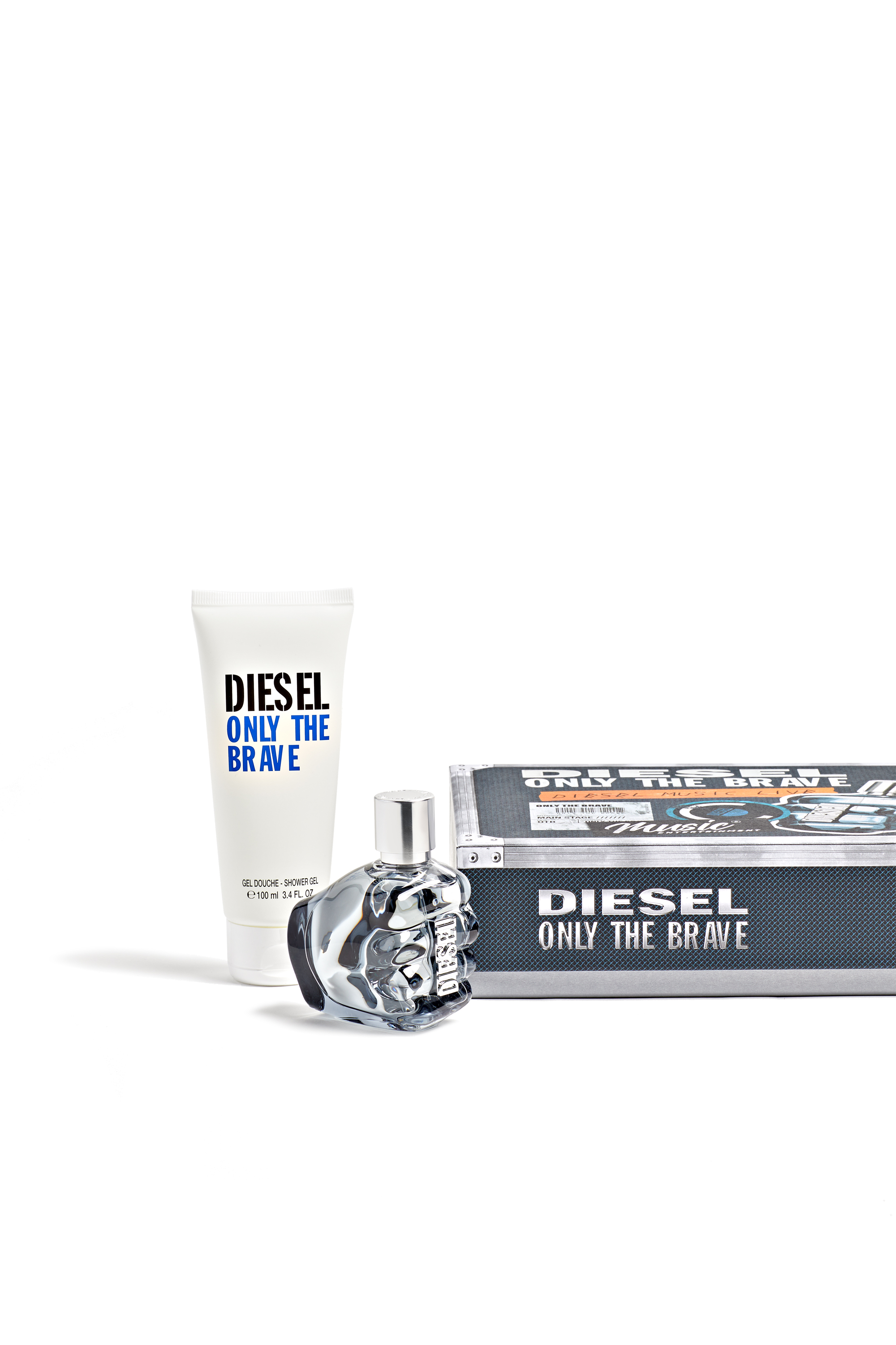 Diesel - ONLY THE BRAVE 50 ML GIFT SET, Coffret  Only The Brave Homme in Gris - 1