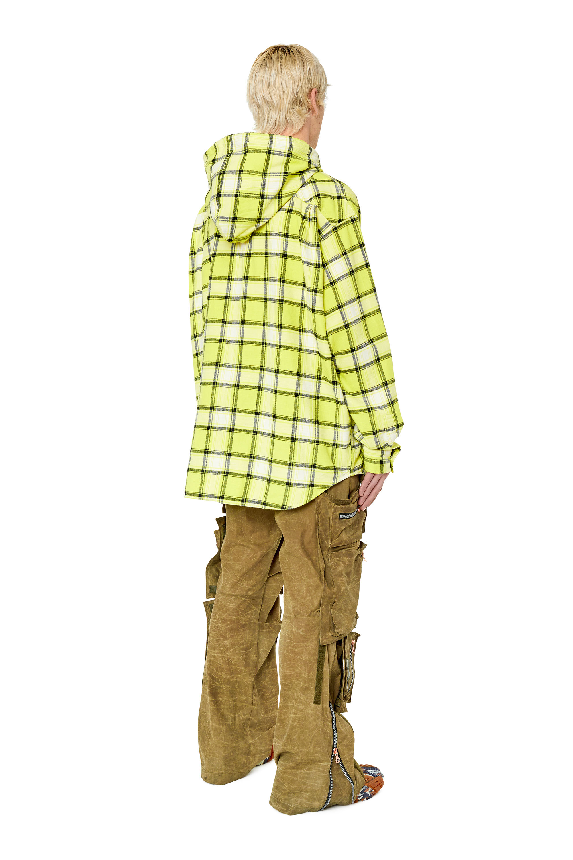 Diesel - S-DEWNY-HOOD, Blanc/Vert - Image 4