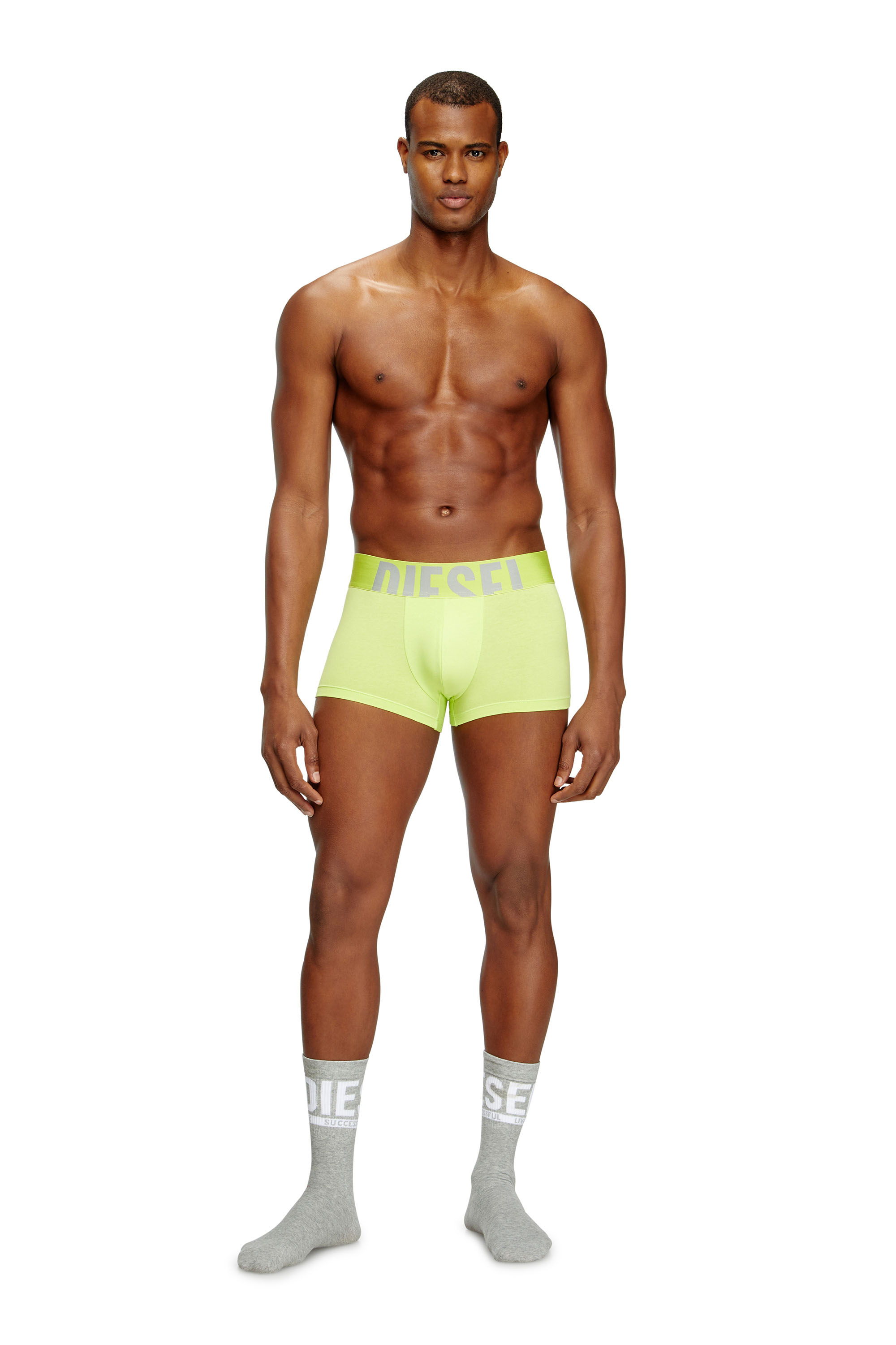 Diesel - UMBX-DAMIENTHREEPACK-5.5EL, Lot de trois boxers en coton stretch Homme in Polychrome - 2