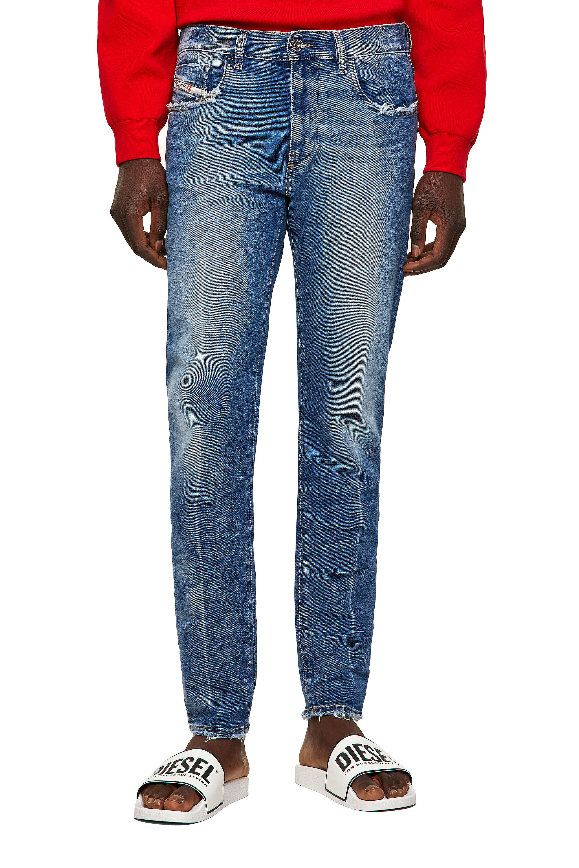 D-Strukt 09A26, Bleu moyen - Jeans